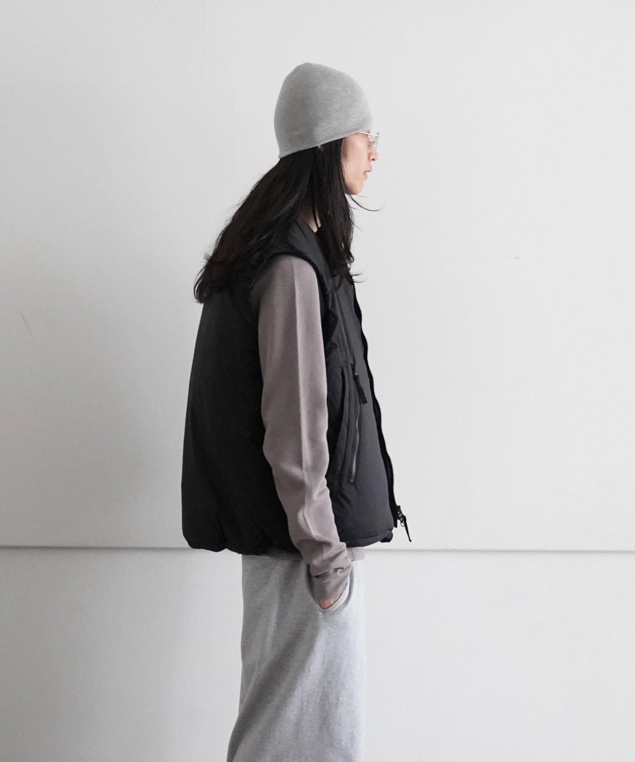 O- Sleepy vest "BLACK"