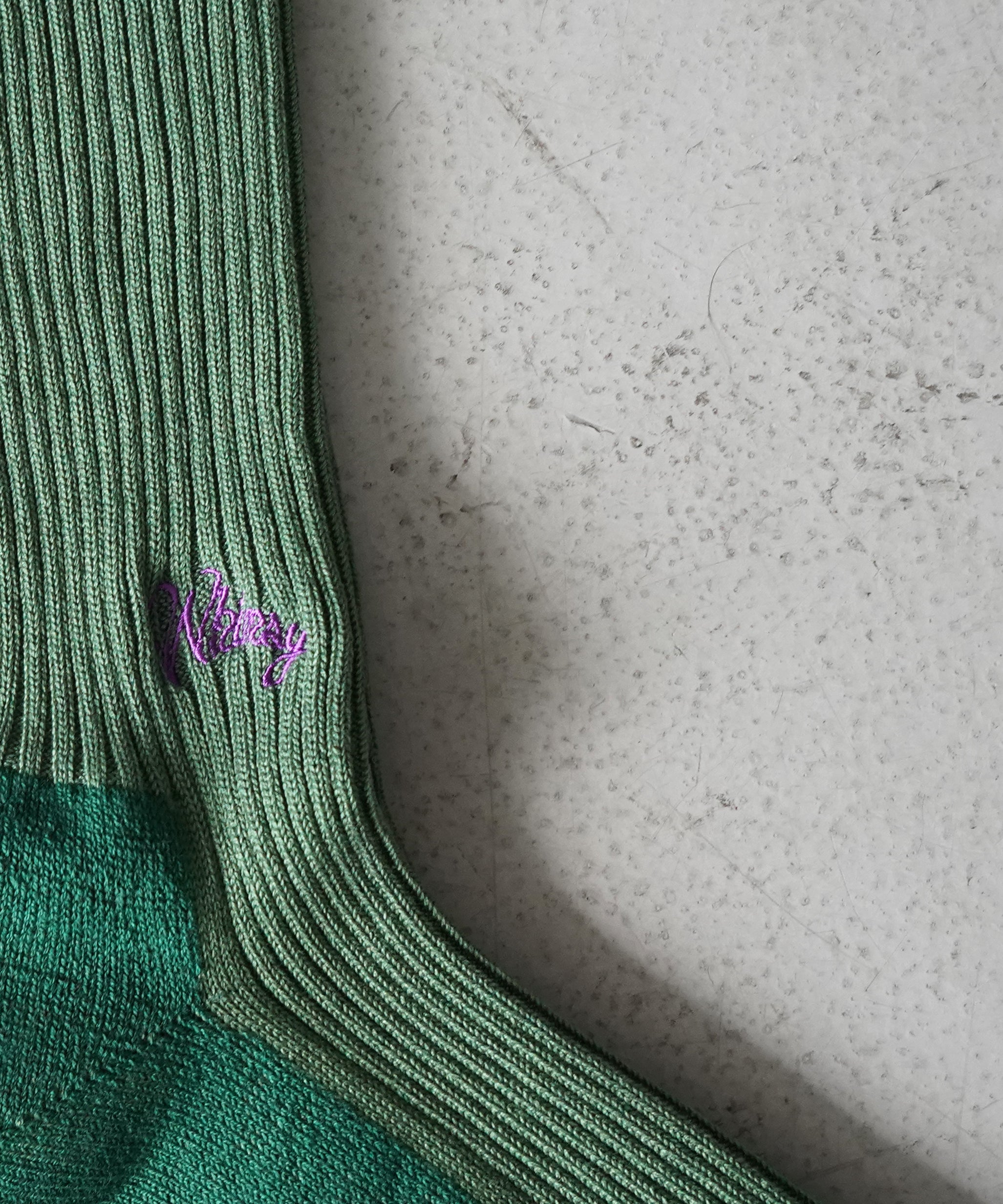 Whimsy Emjay socks "GREEN"