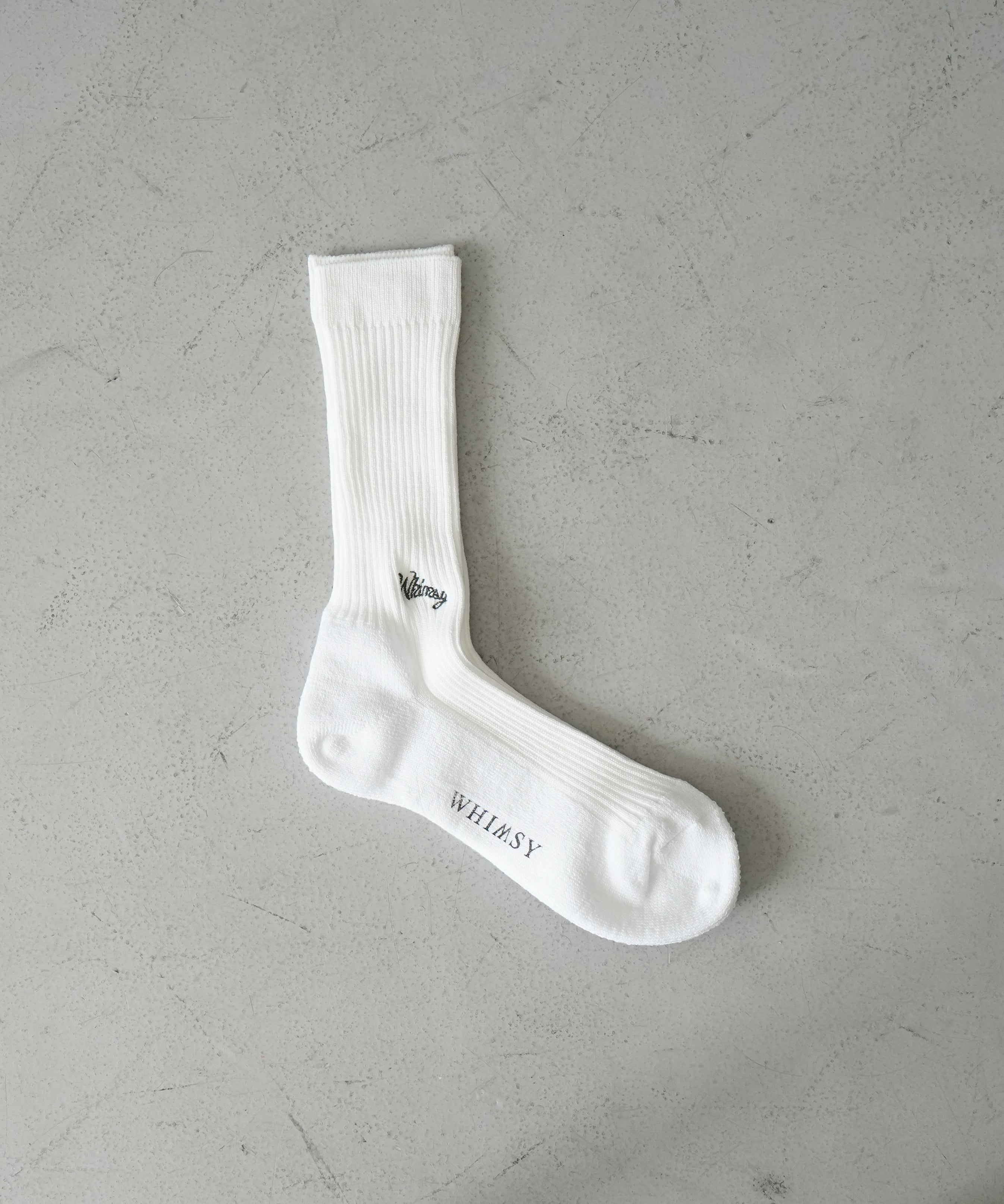 Whimsy Emjay socks "BLACK"