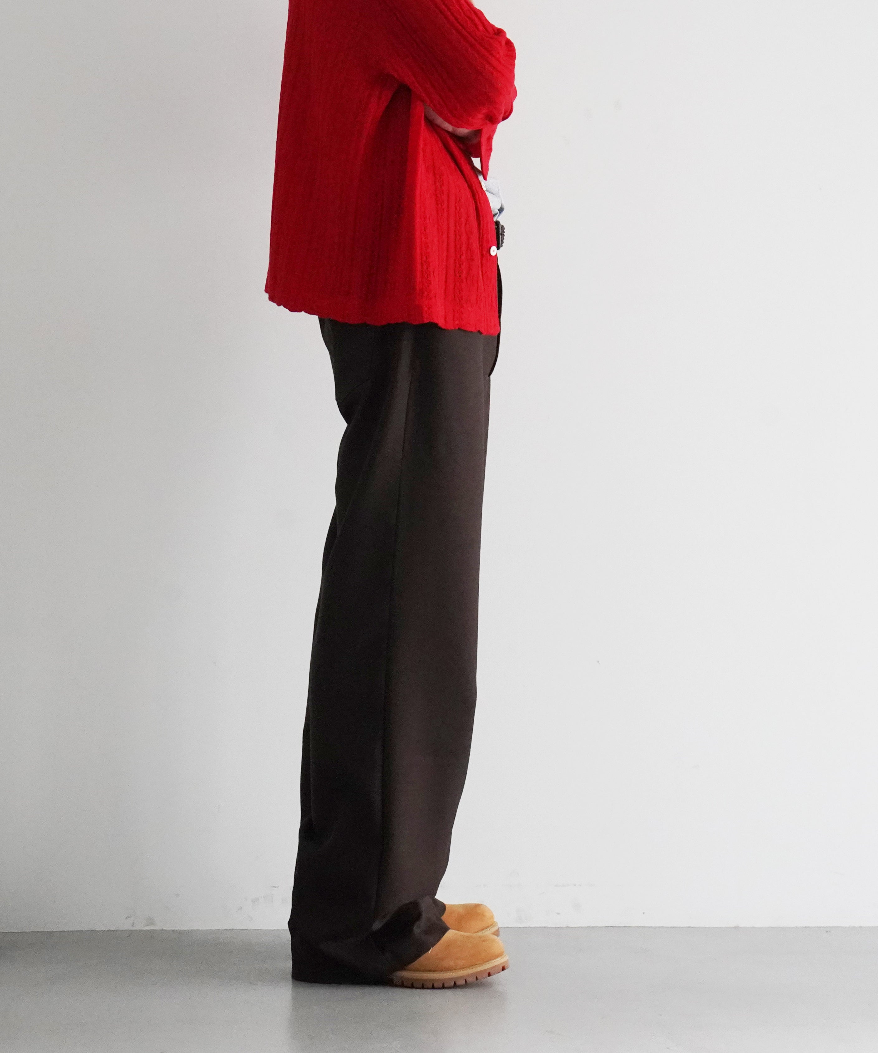 sefr Jiro trouser "SLUDGE WOOL"