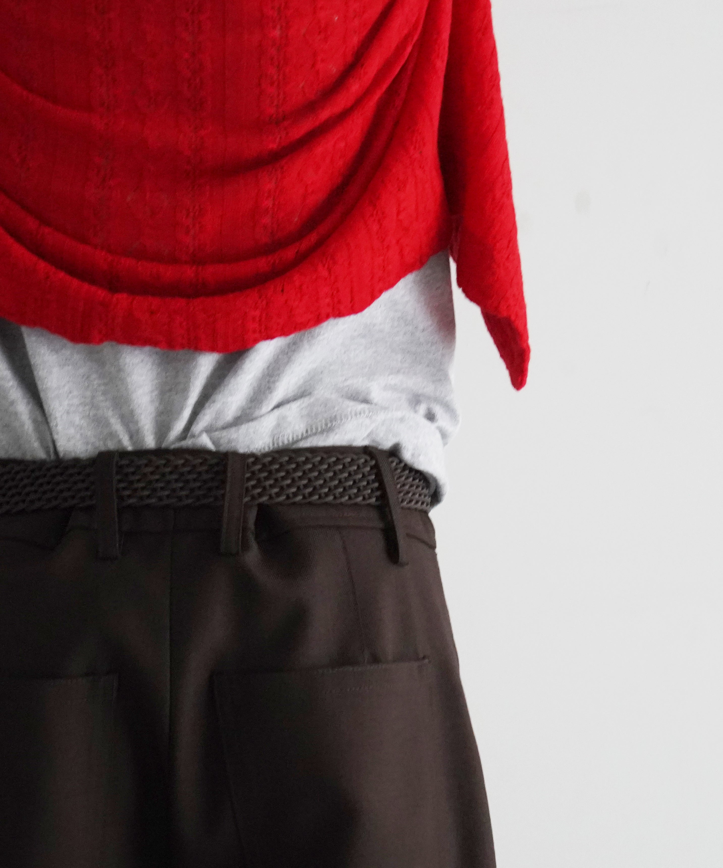 sefr Jiro trouser "SLUDGE WOOL"