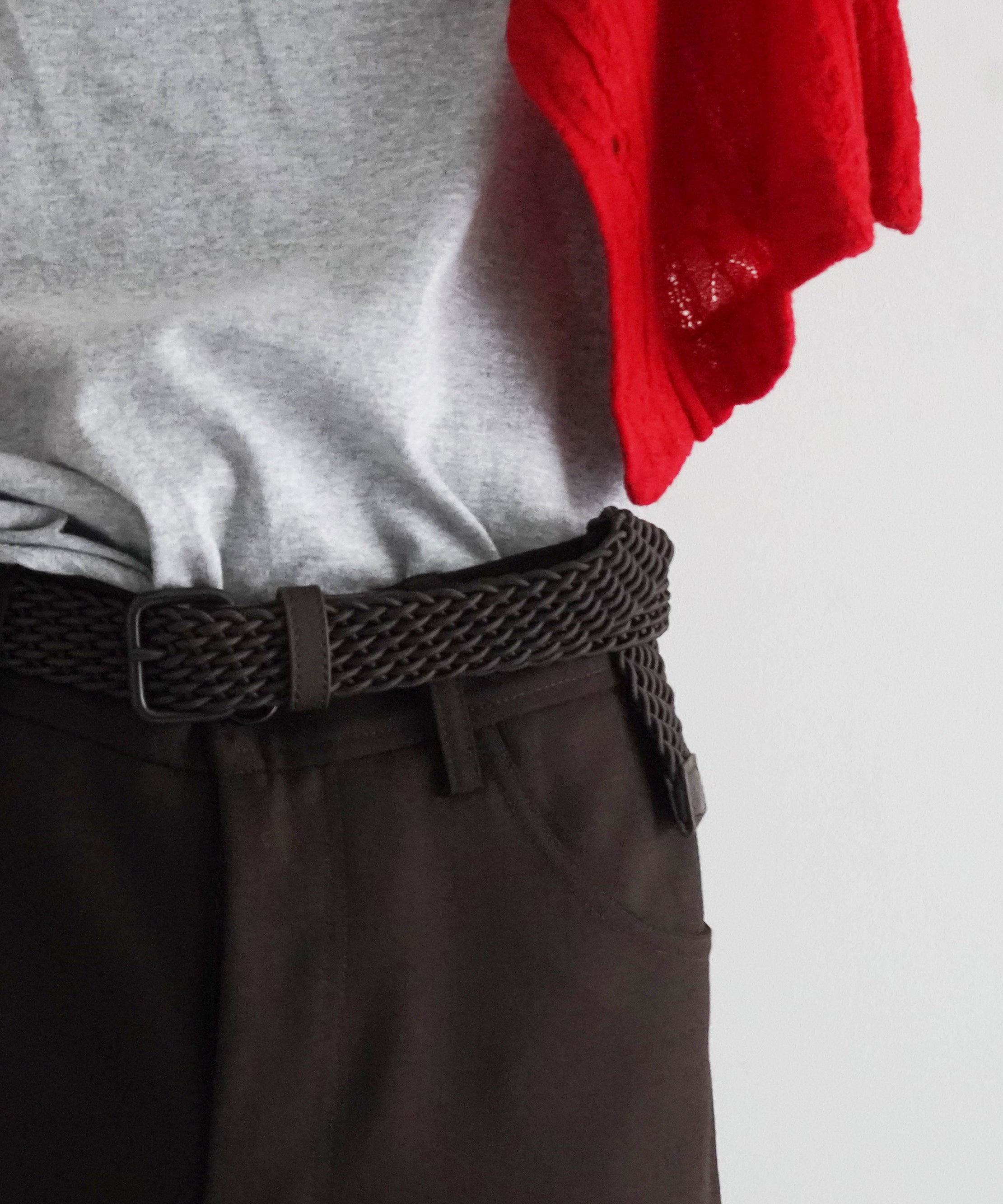 sefr Jiro trouser "SLUDGE WOOL"