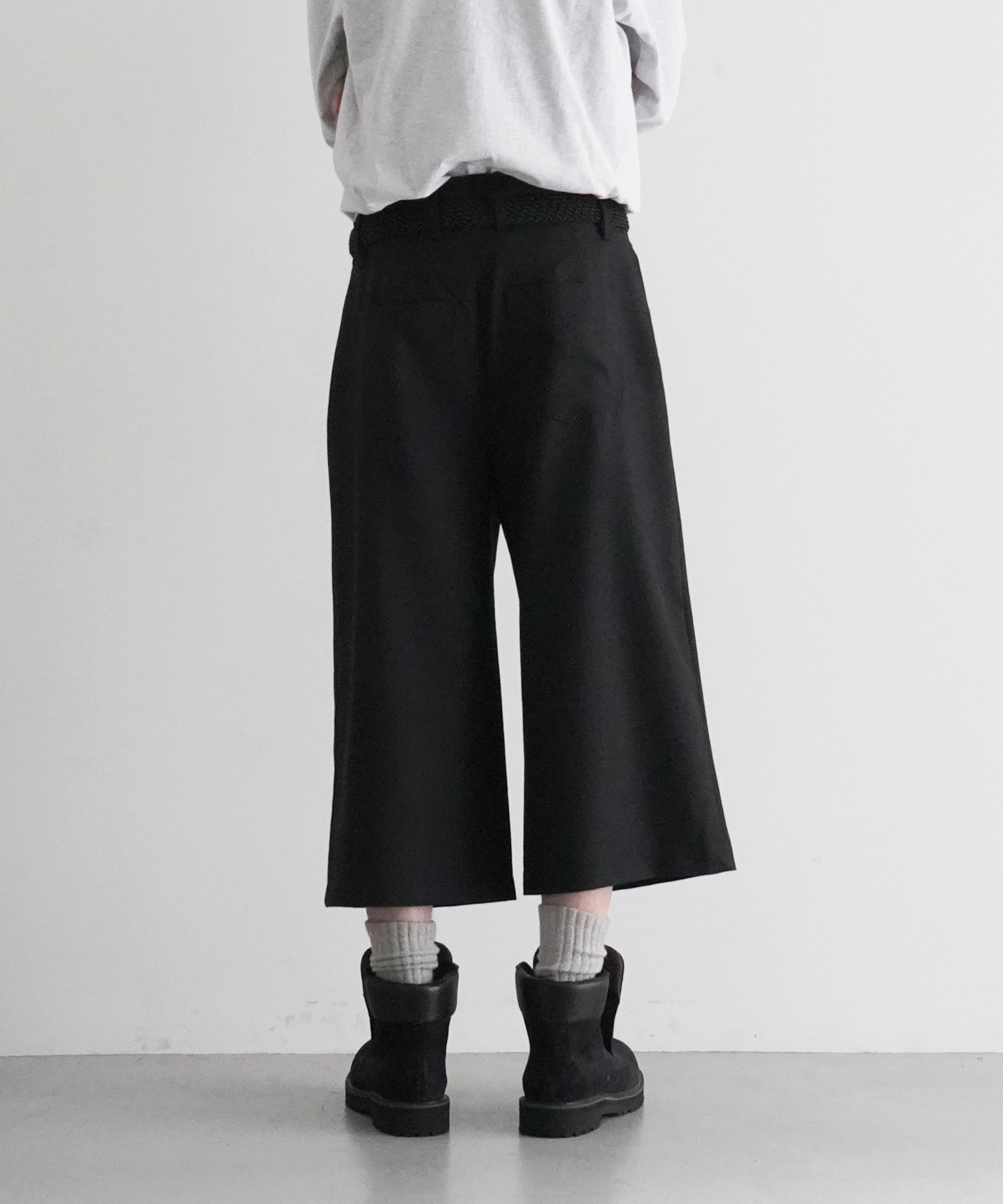 sefr Gale trouser "BLACK WOOL"