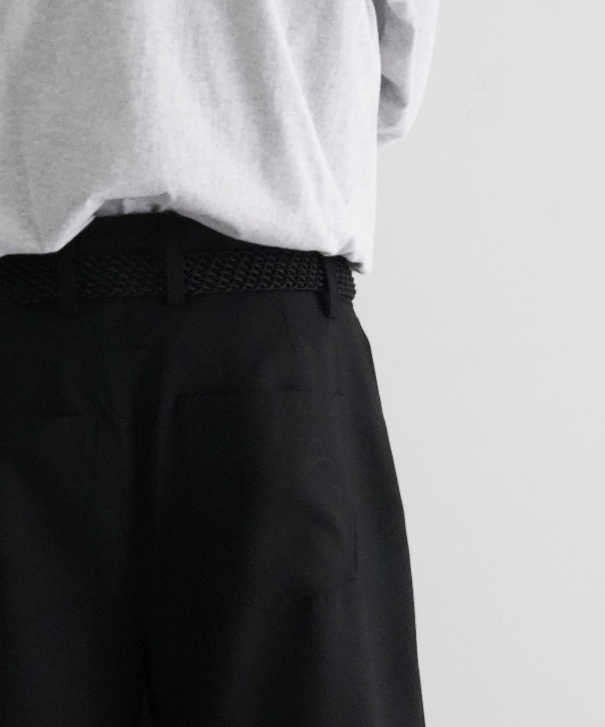 sefr Gale trouser "BLACK WOOL"
