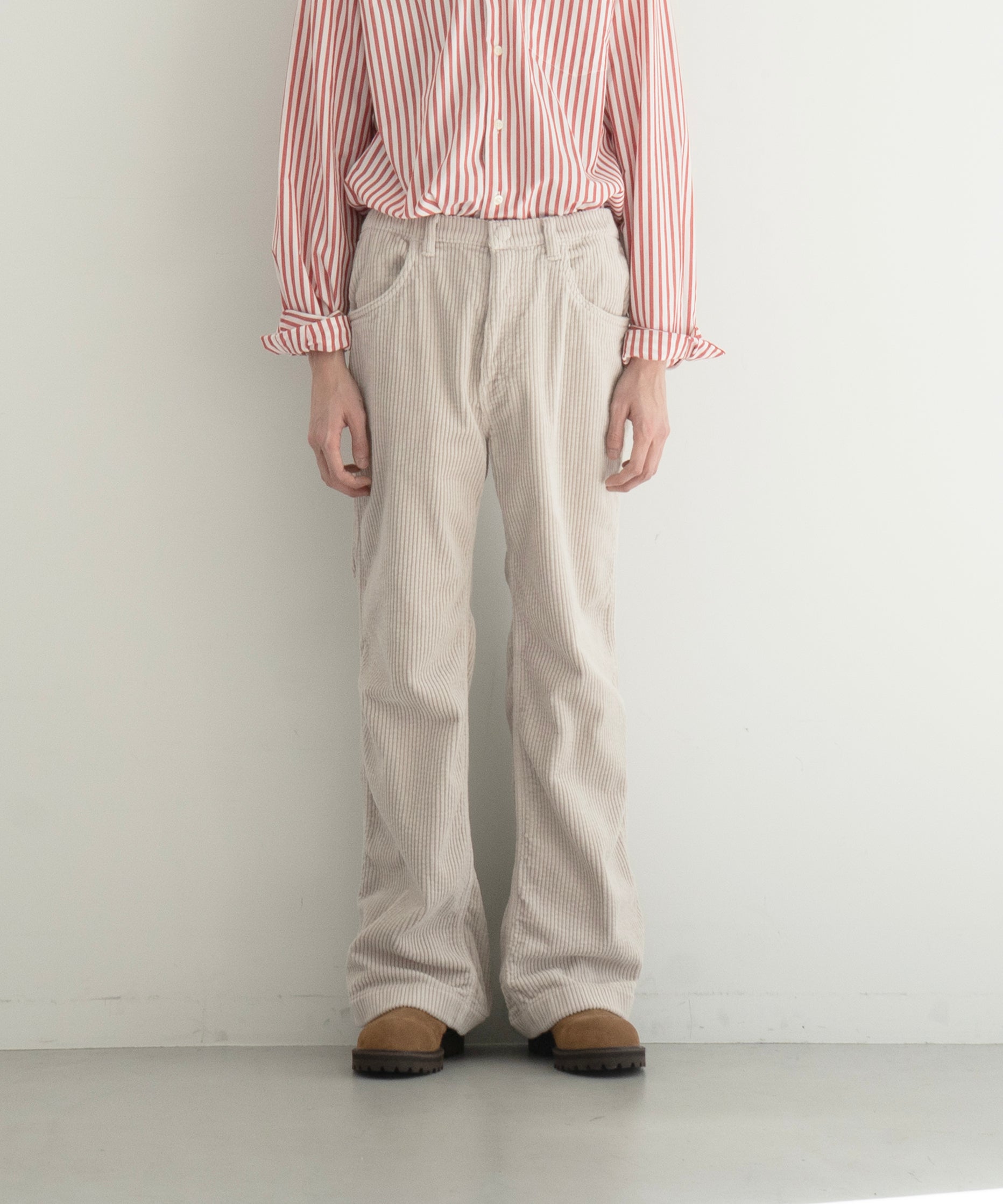 パンツ KAIKO Colored cord flares \