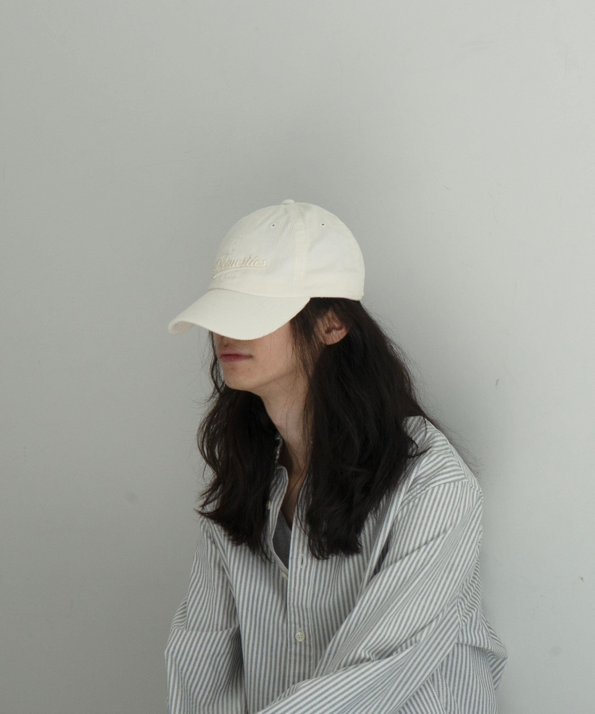 KAIKO Domestic cap corduroy "O.WHITE"