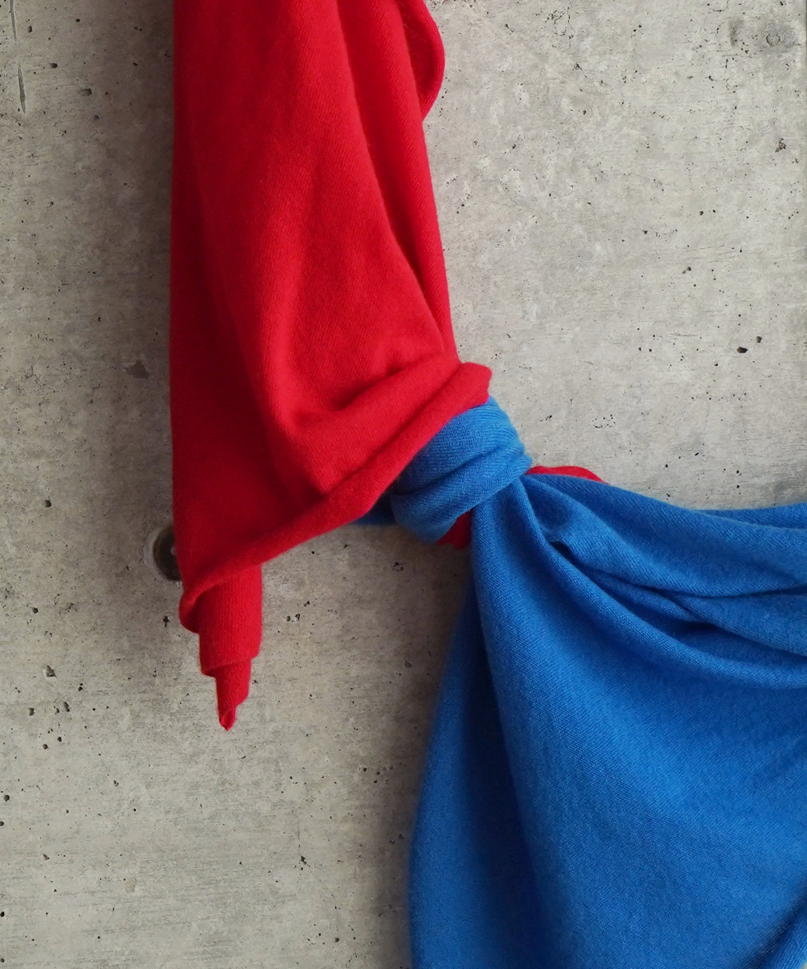 KAIKO Cashmere stole "BLUE"