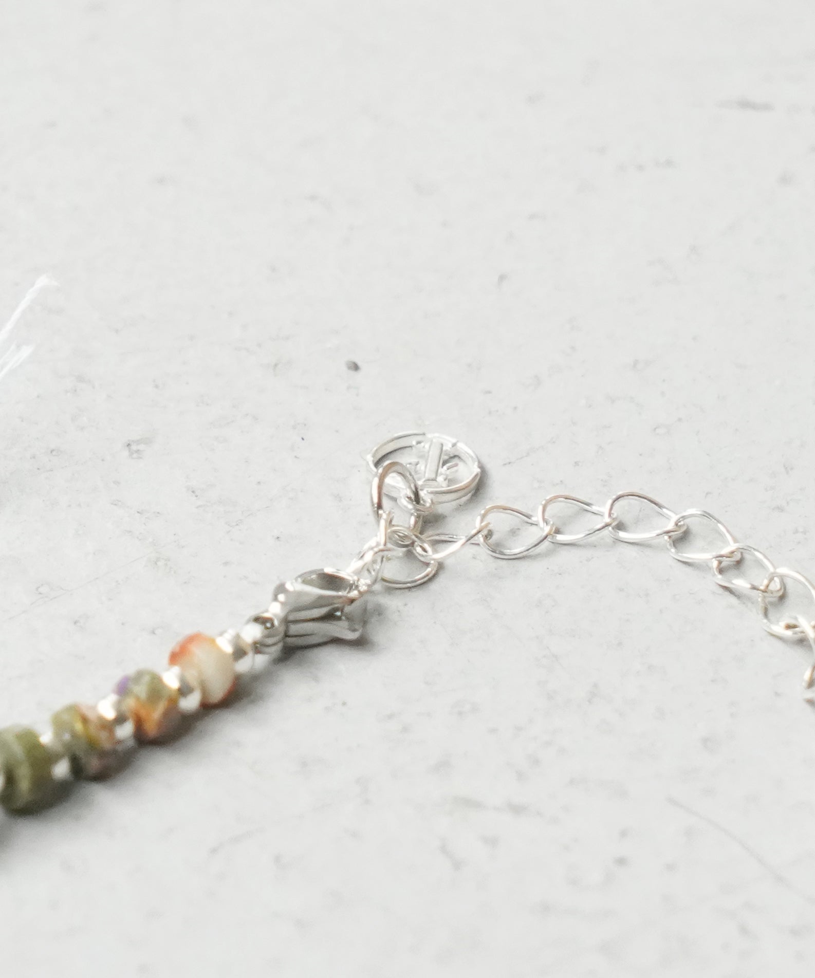 FAKE AS FLOWERS Beads bracelet "GREEN"