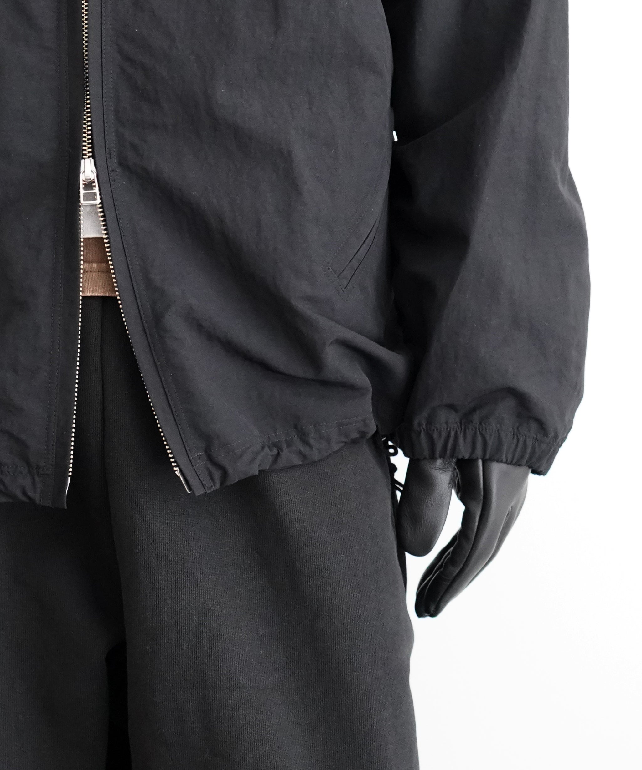 BIBLIOTHERK Boy hood parka "BLACK"