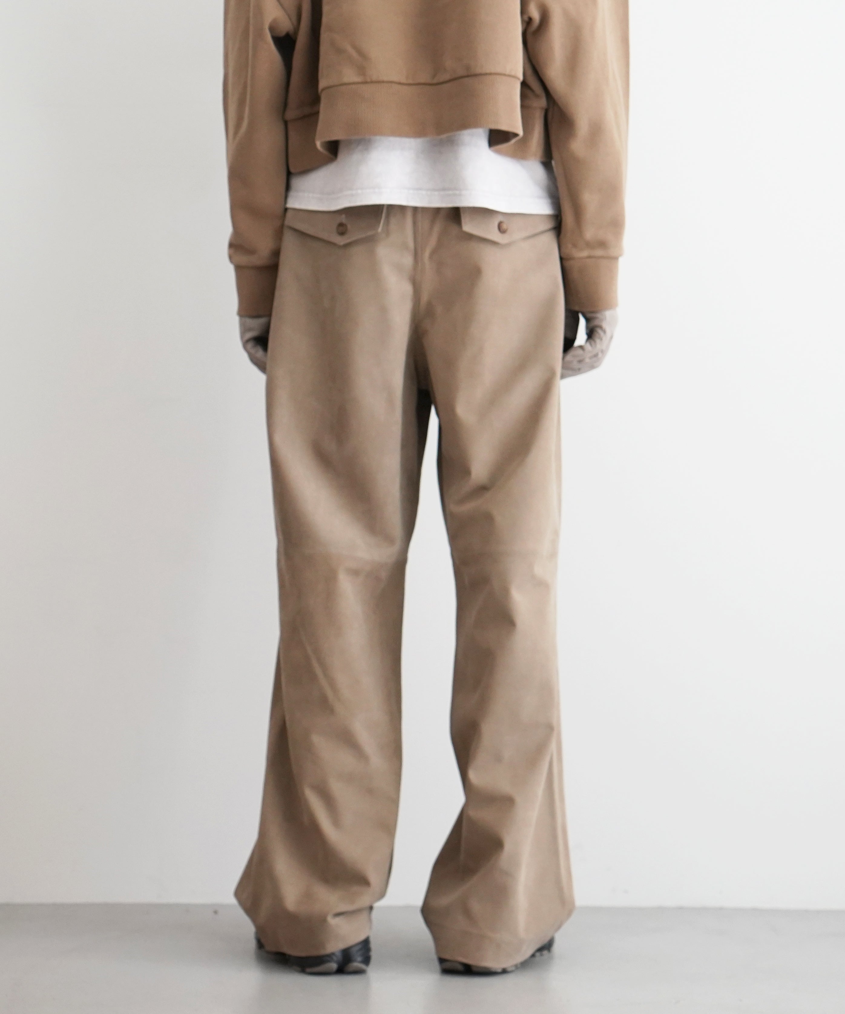 ENTIRE STUDIOS Dc pants "STABLE SUEDE"