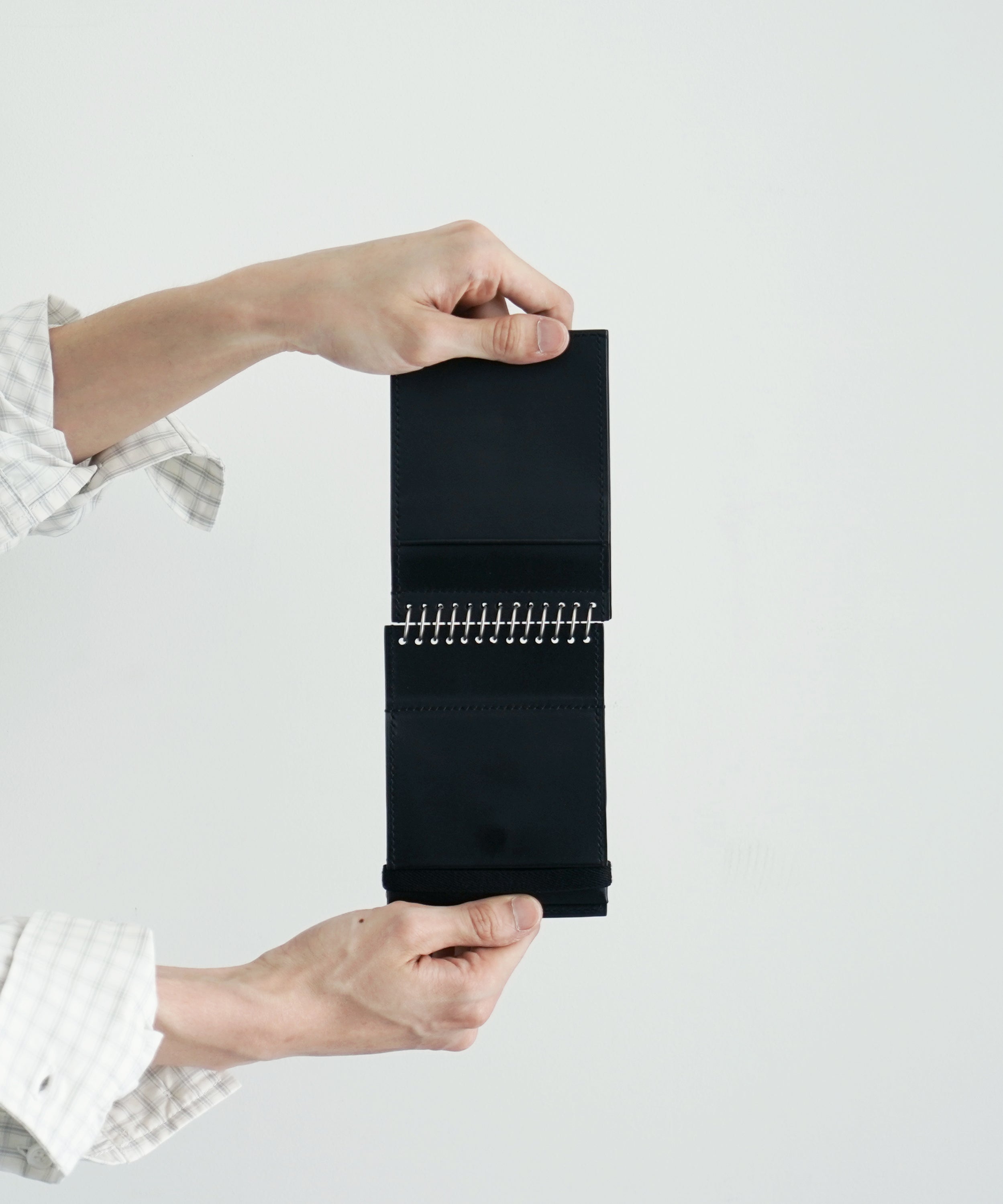 ED ROBERT JUDSON Coil spring wallet "BLACK"