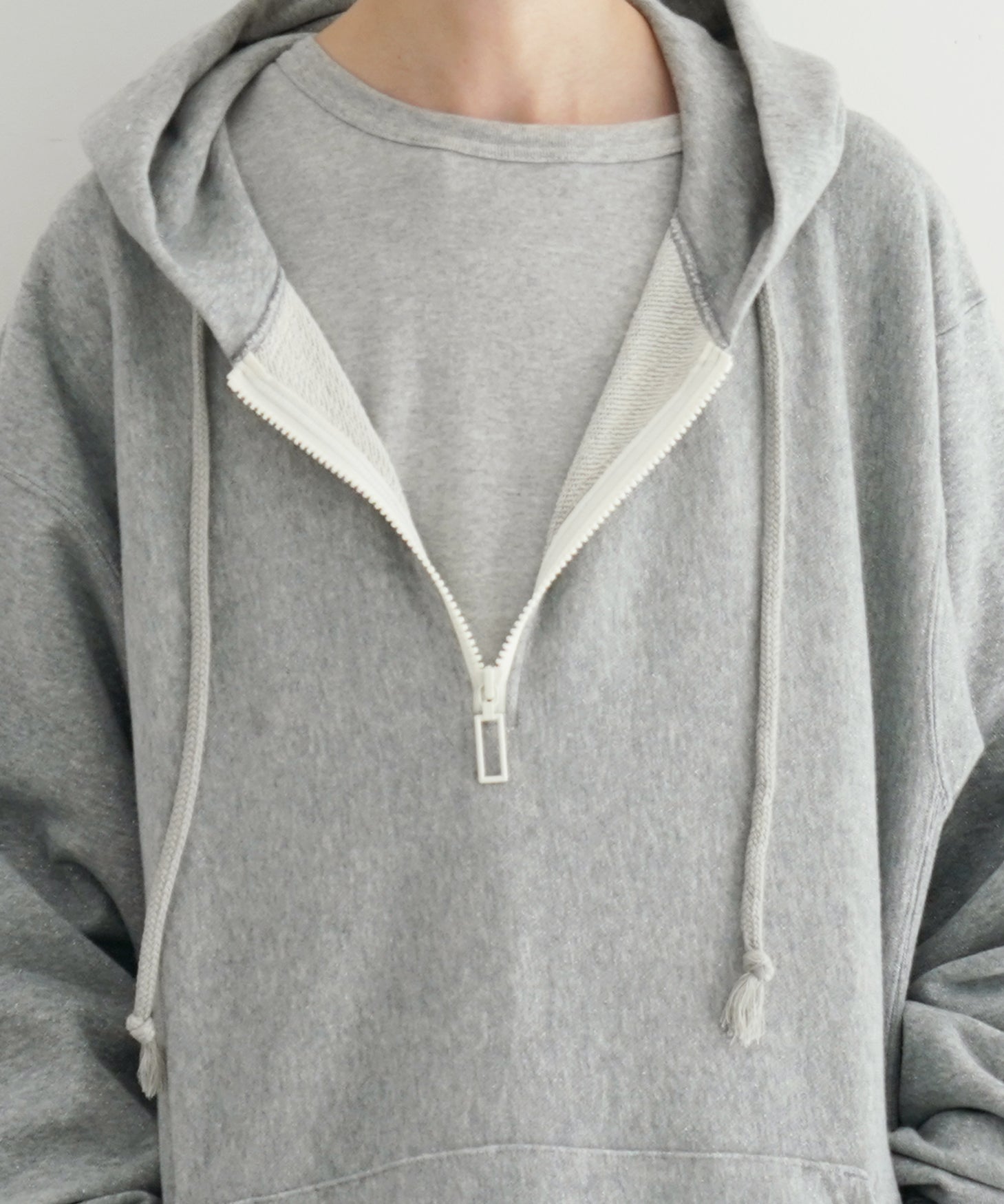 gourmet jeans【グルメジーンズ】Half zip hoodie 