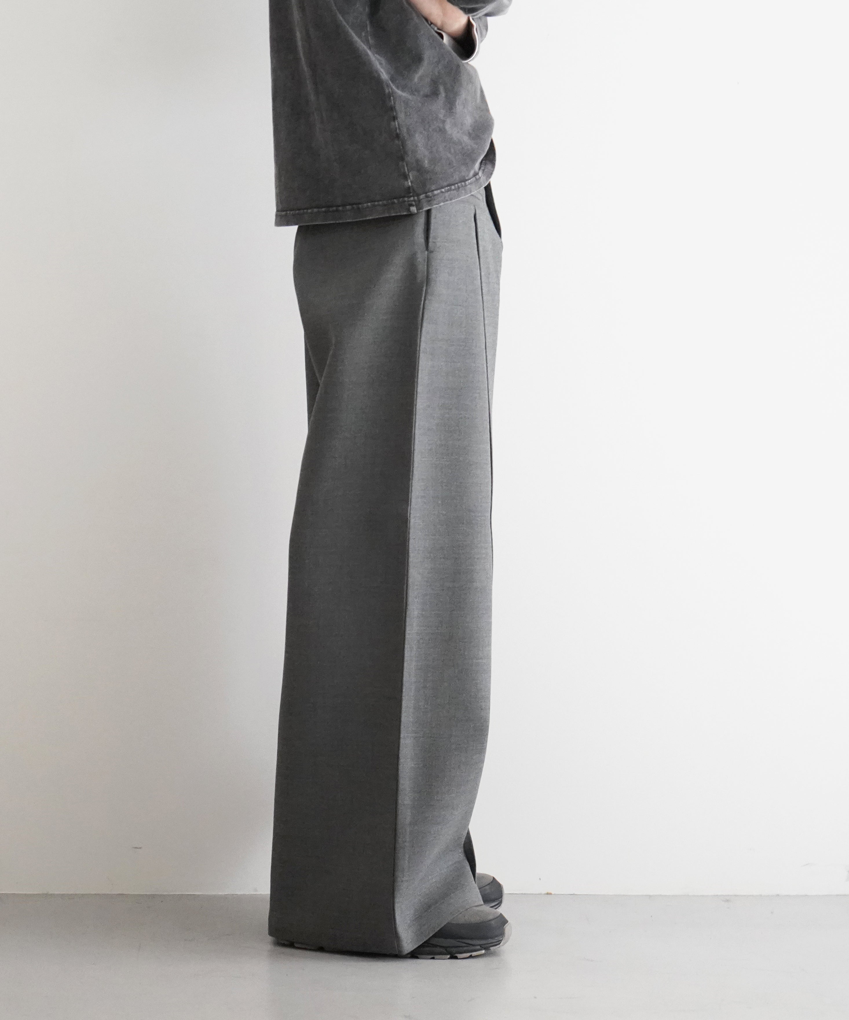 FAX COPY EXPRESS Hand in front pocket pant 01 "GREY"