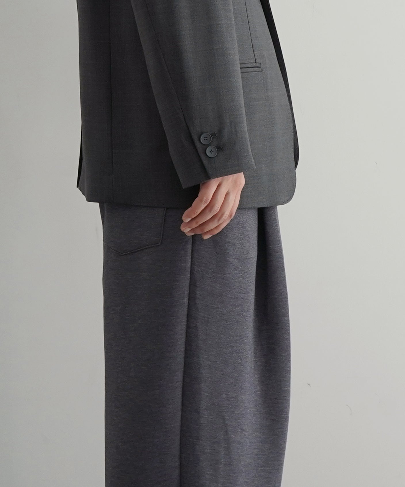 DIGAWEL Jacket (stitch) "C.GRAY"