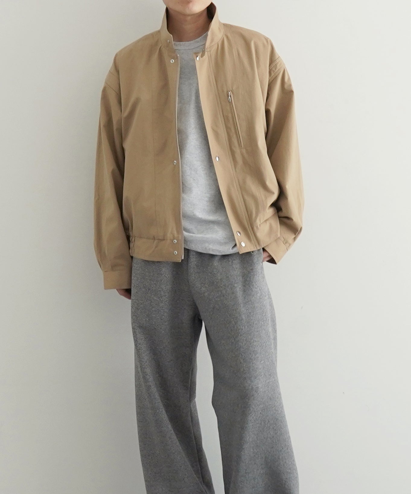ABELIA EDOWARD GOUCHA Cleanman jacket "BEIGE"