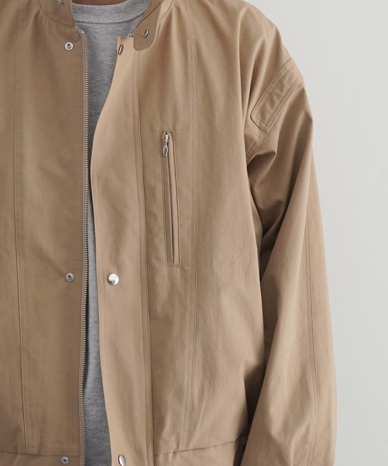ABELIA EDOWARD GOUCHA Cleanman jacket "BEIGE"