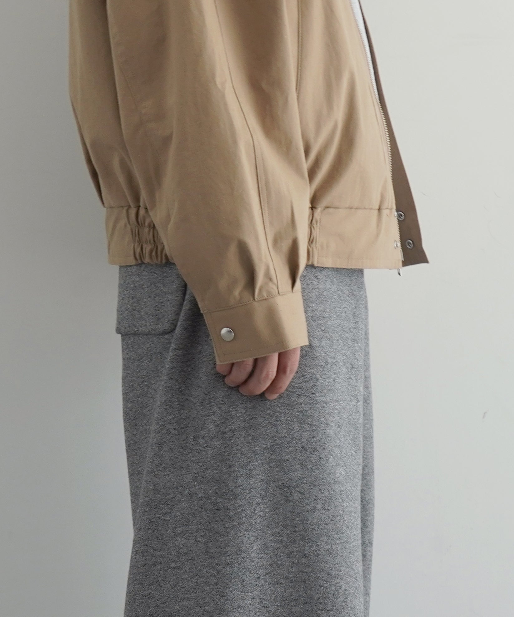 ABELIA EDOWARD GOUCHA Cleanman jacket "BEIGE"