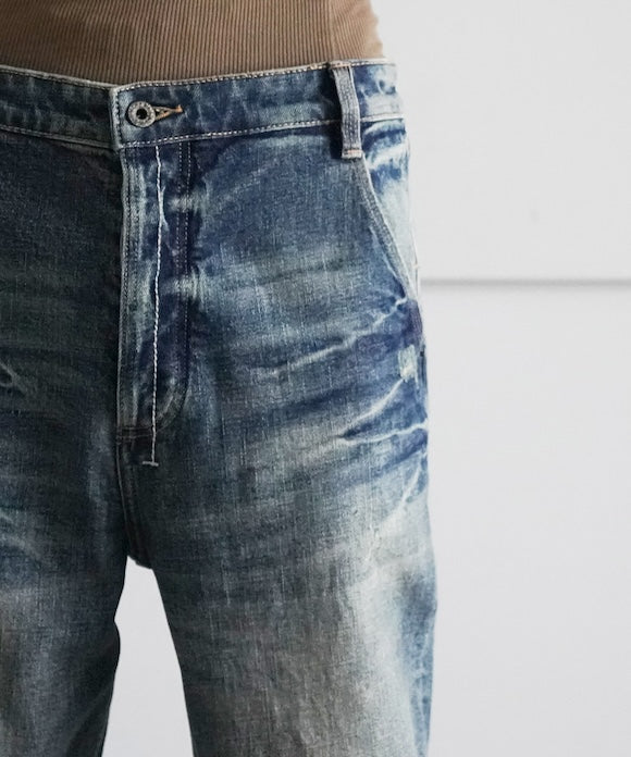 Fax Copy Express Workers denim "BLUE"