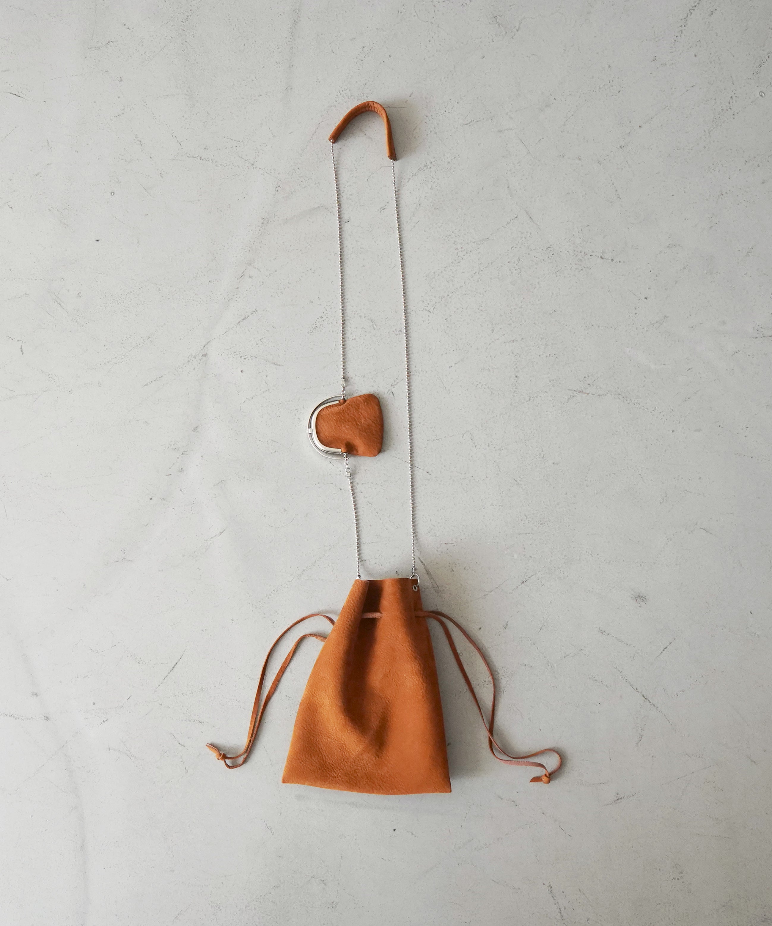 ED ROBERT JUDSON Chain pouch & frame purse -wheinheimer- "CAMEL"