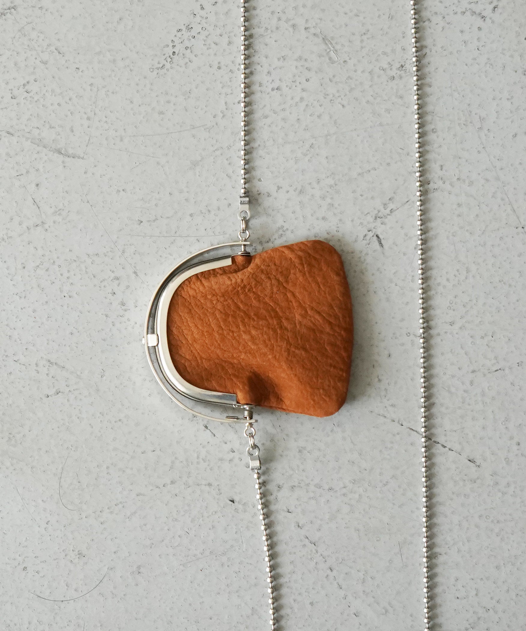 ED ROBERT JUDSON Chain pouch & frame purse -wheinheimer- "CAMEL"