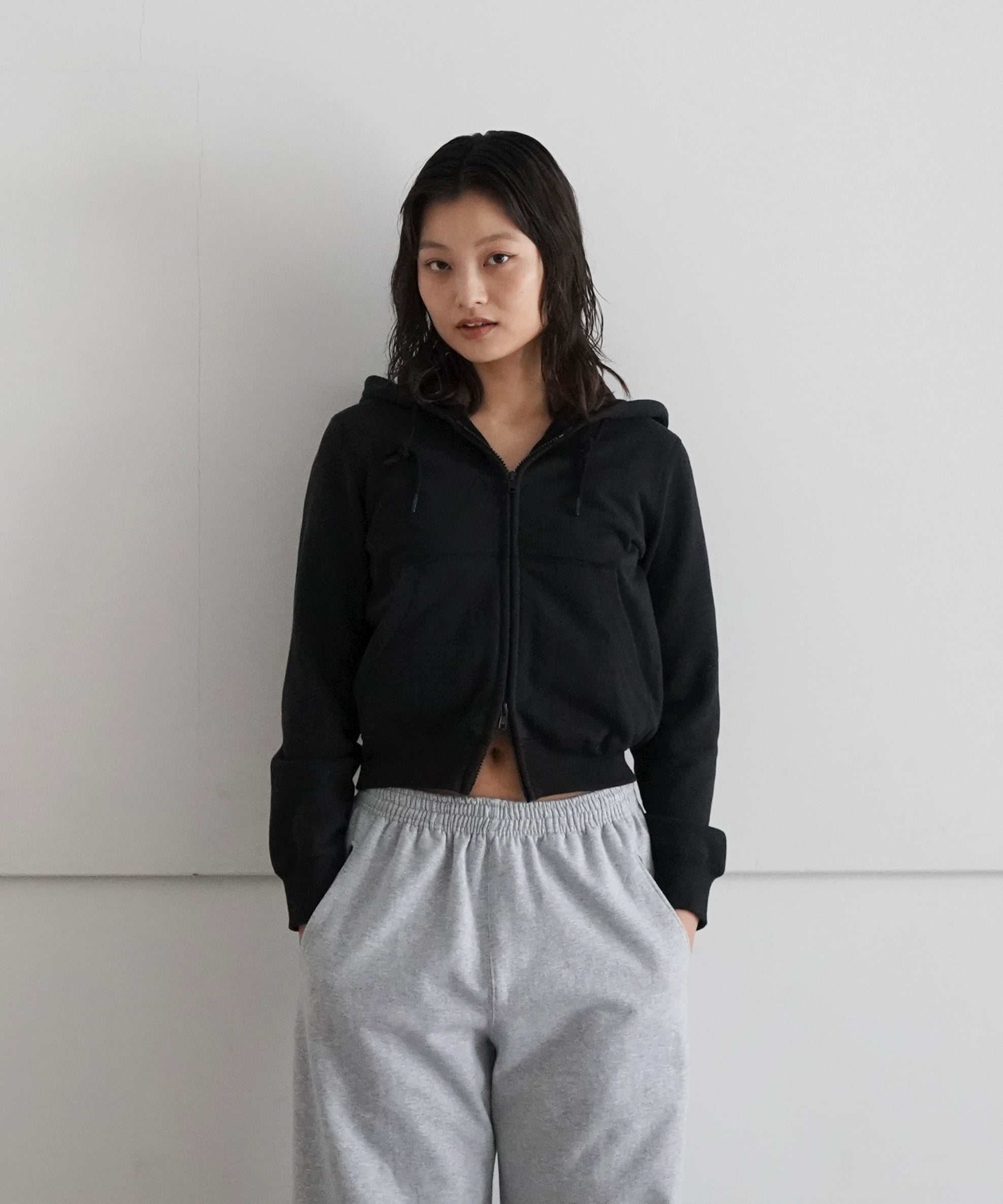 KAIKO Double zip parka "TOP GRAY"