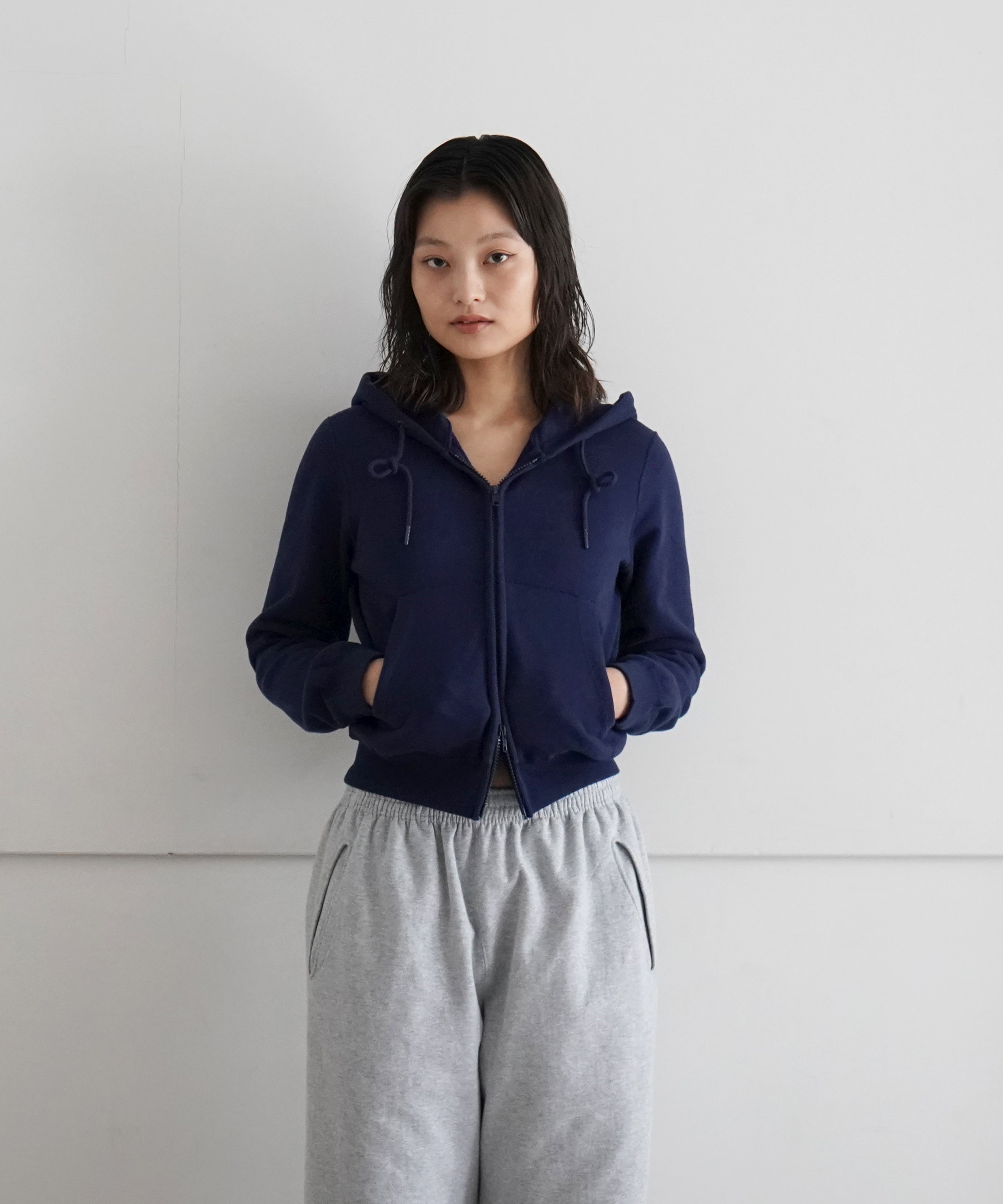 KAIKO Double zip parka "TOP GRAY"