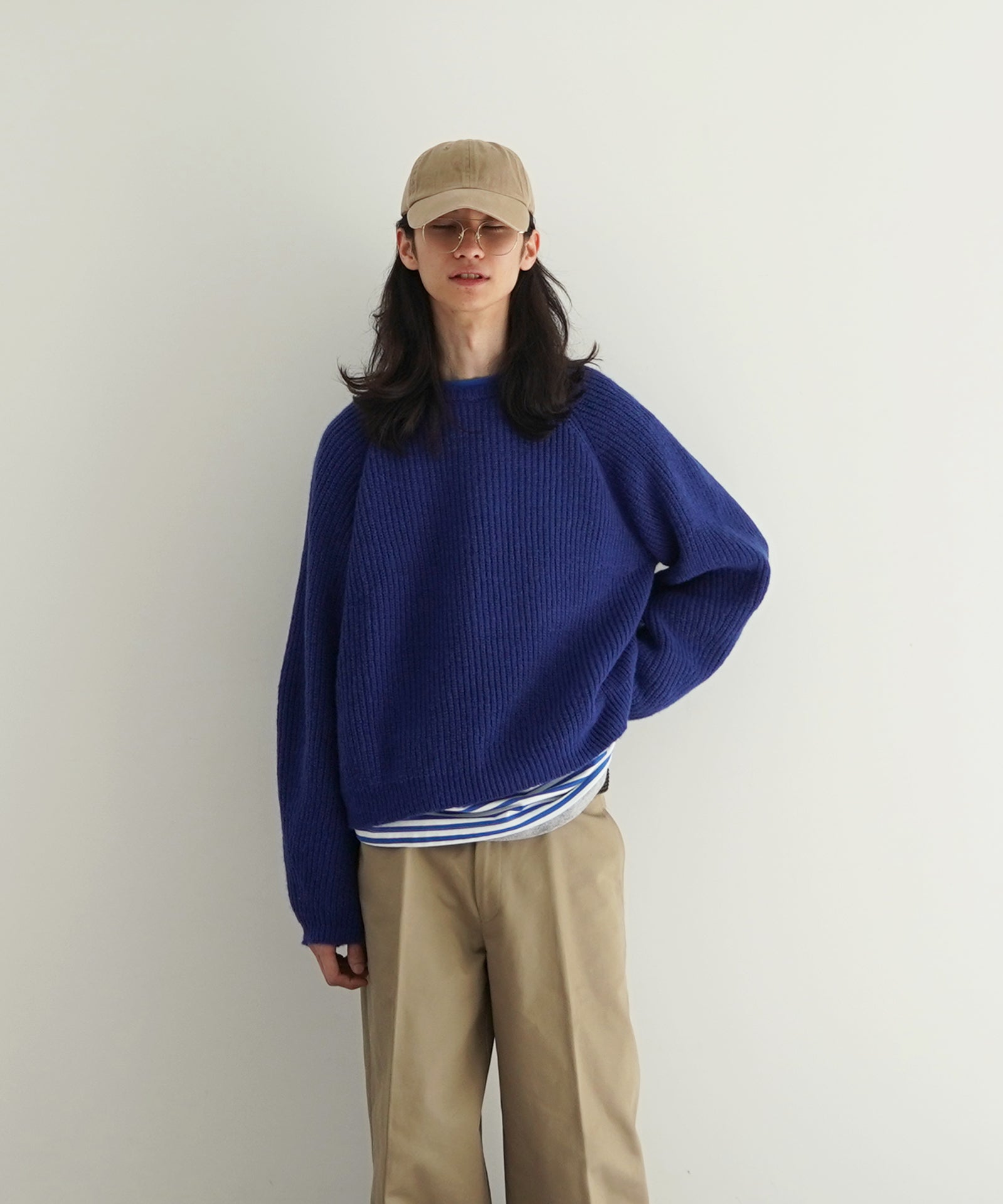 SECOND/LAYER ニット SECOND/LAYER【セカンドレイヤー】Capone raglan sweater 