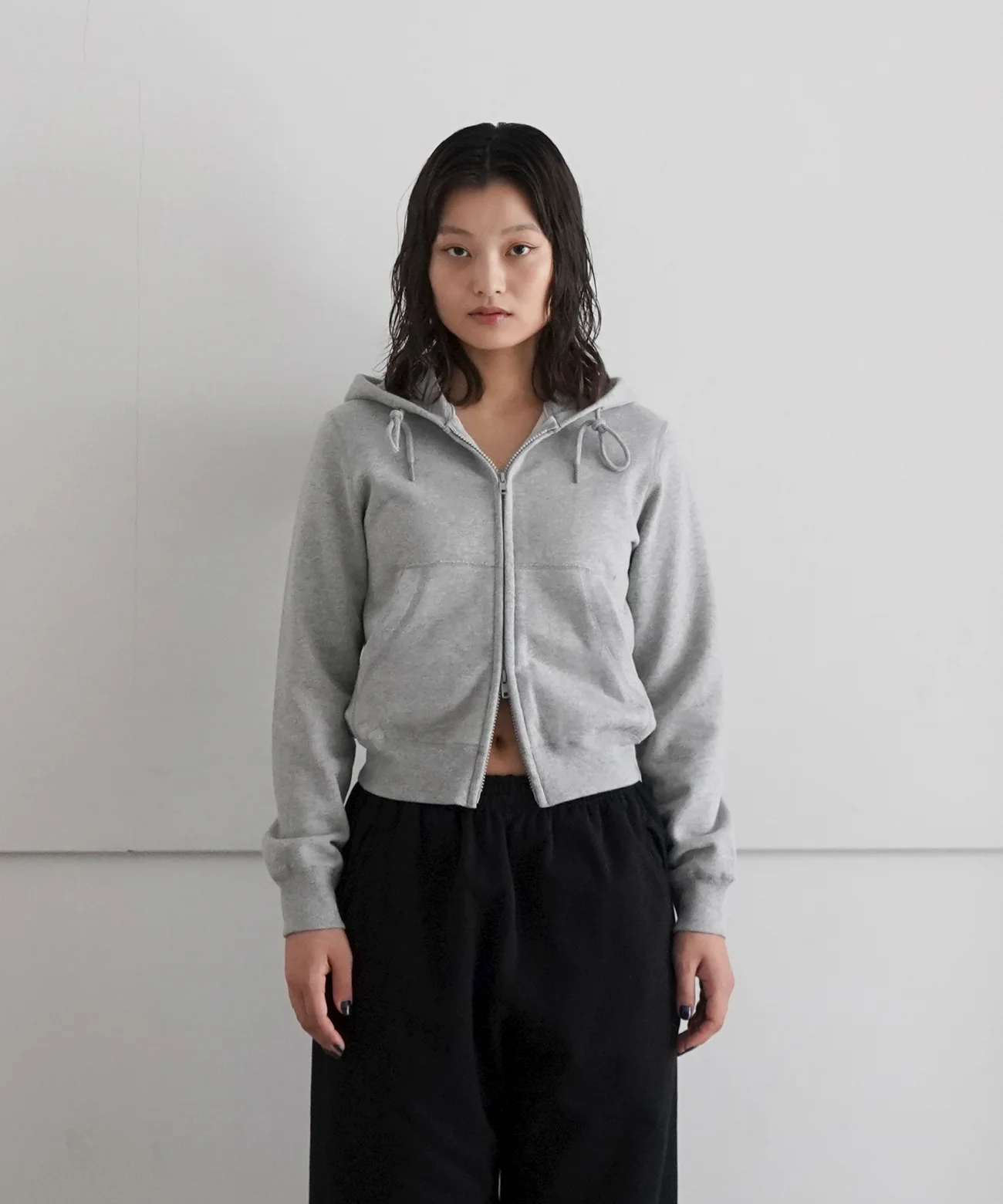 KAIKO Double zip parka "WHITE"