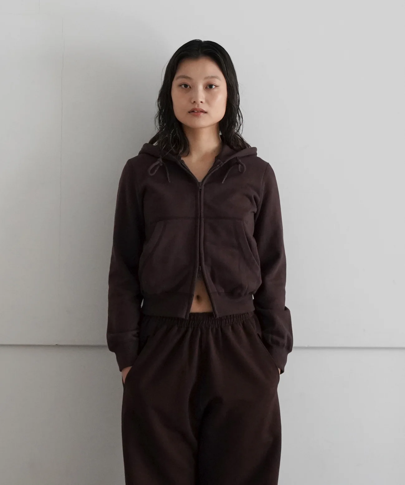 KAIKO Double zip parka "WHITE"