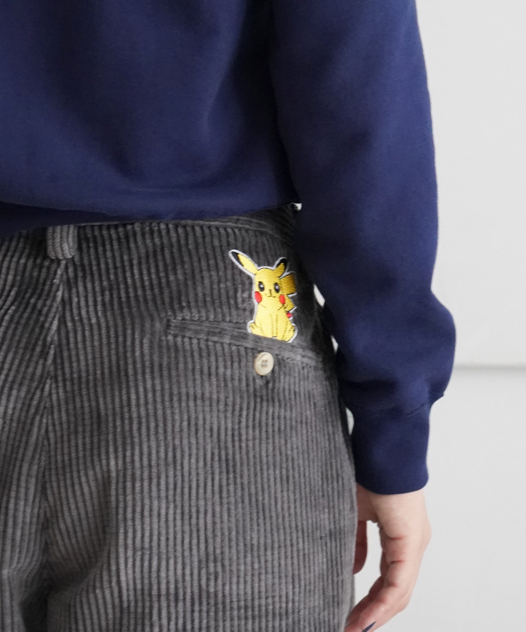 BLESS Over joggingcorduroy a "GREY / GREY"
