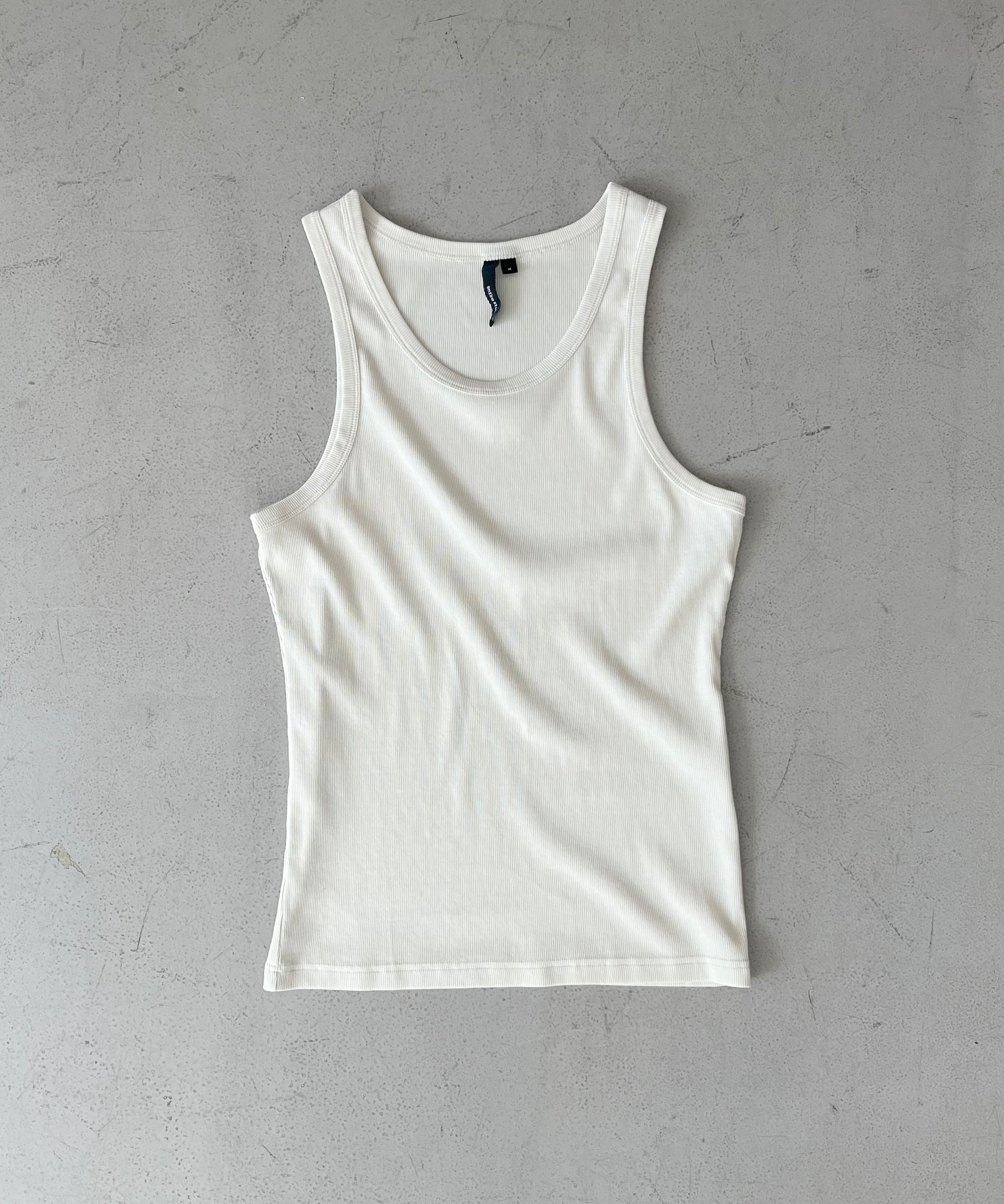 entire studios Rib tank "SILVER"