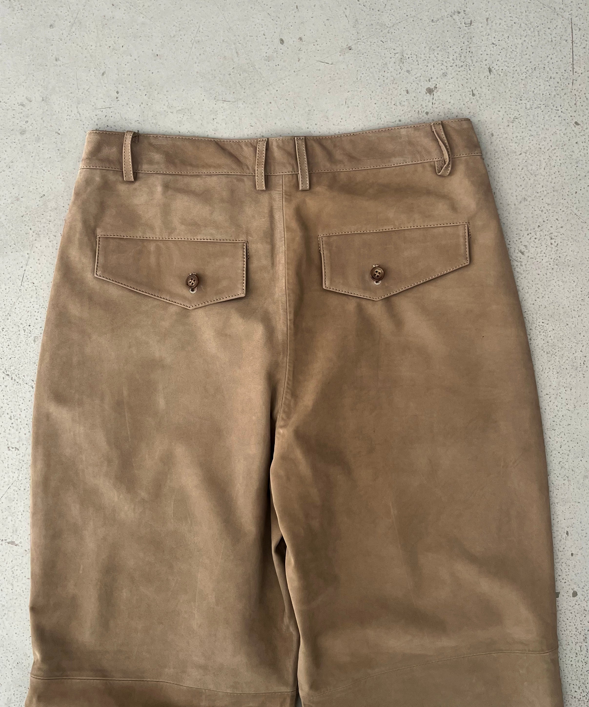 ENTIRE STUDIOS Dc pants "STABLE SUEDE"