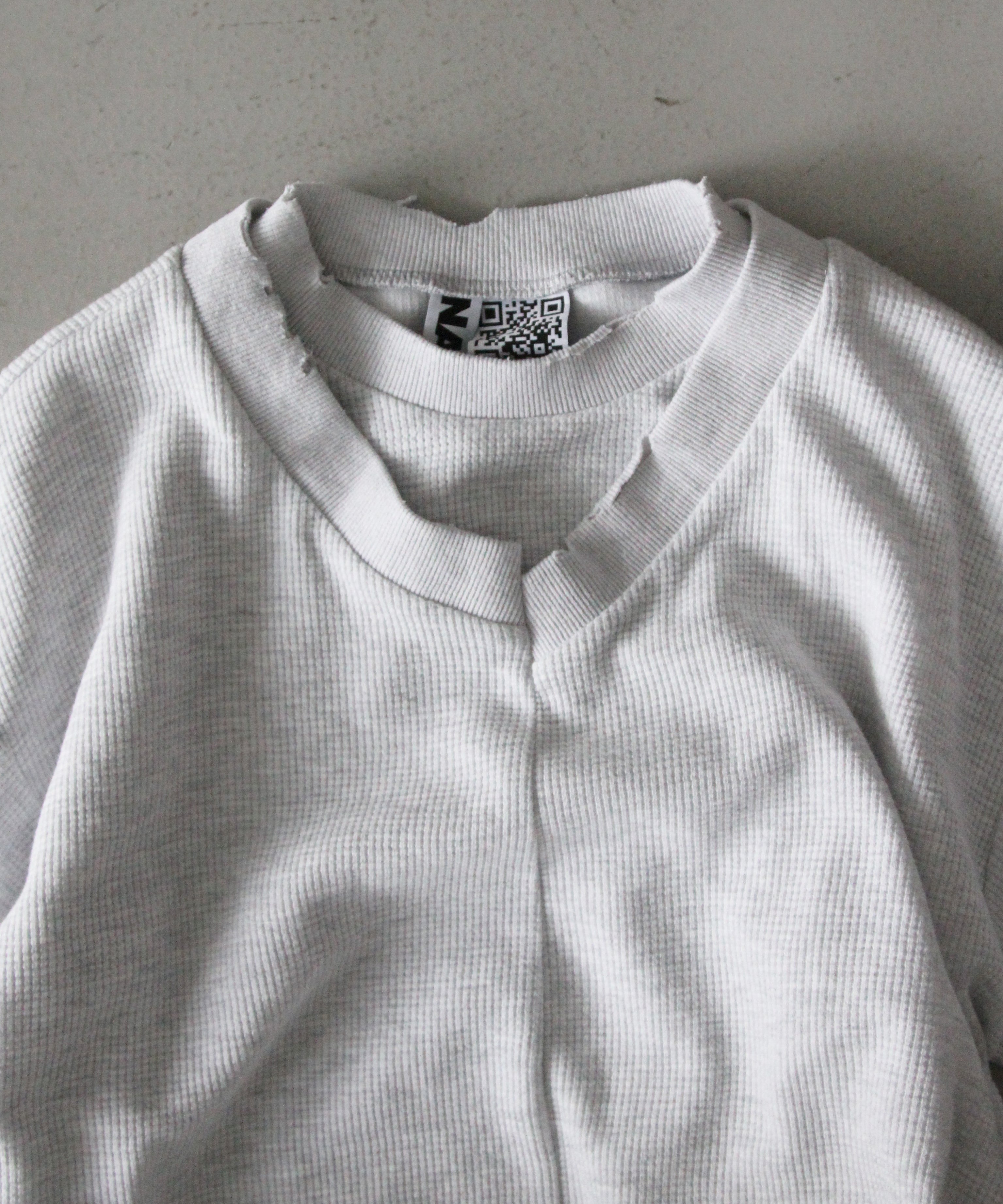 NATASHA ZINKO Layered top "GREY"