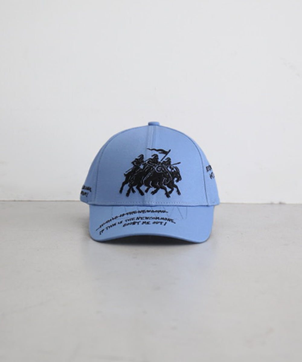 FAF(FAKE AS FLOWERS) 6 panel cap "BLUE"