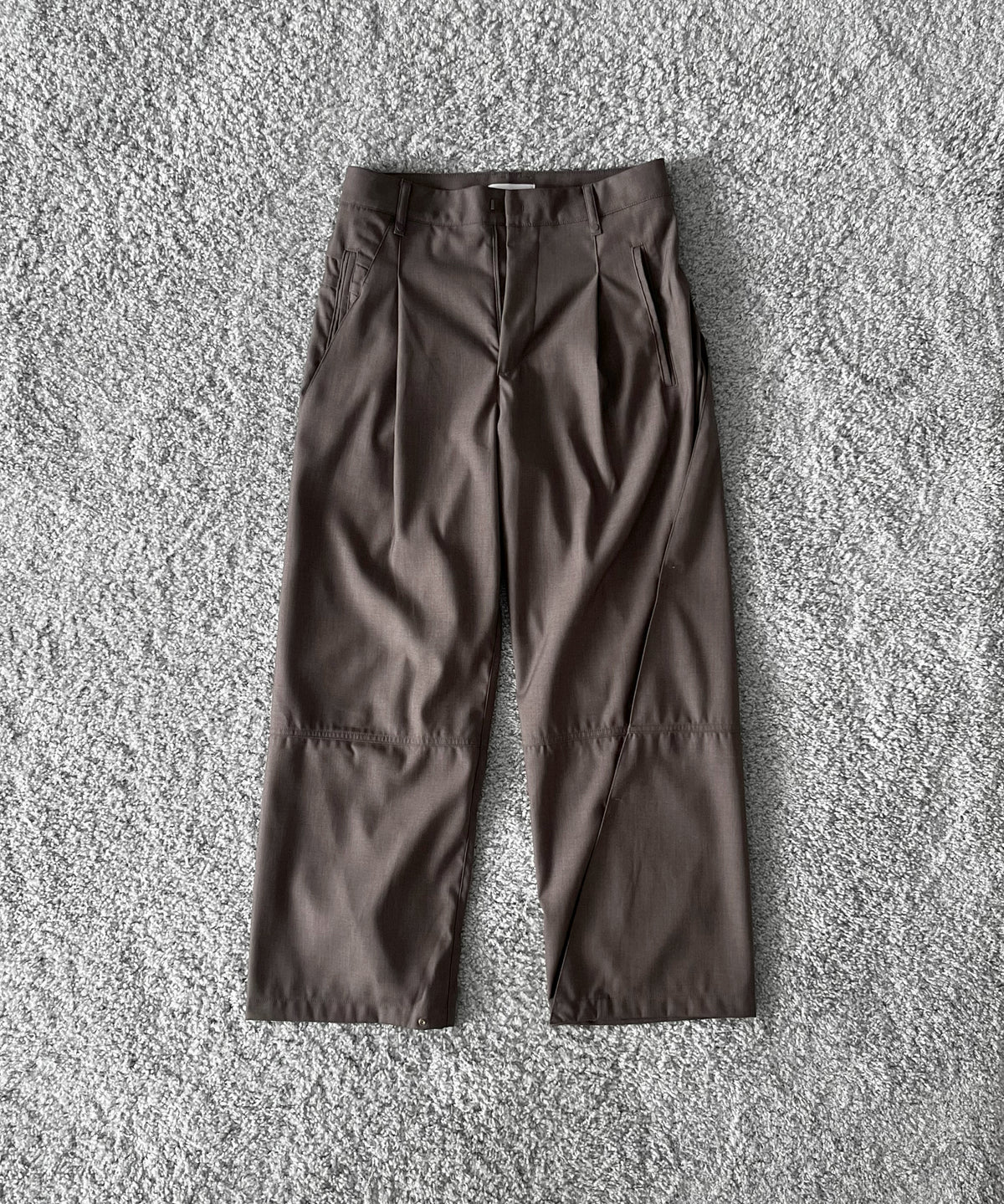 SAN SAN GEAR Wave trouser “ASH BROWN"