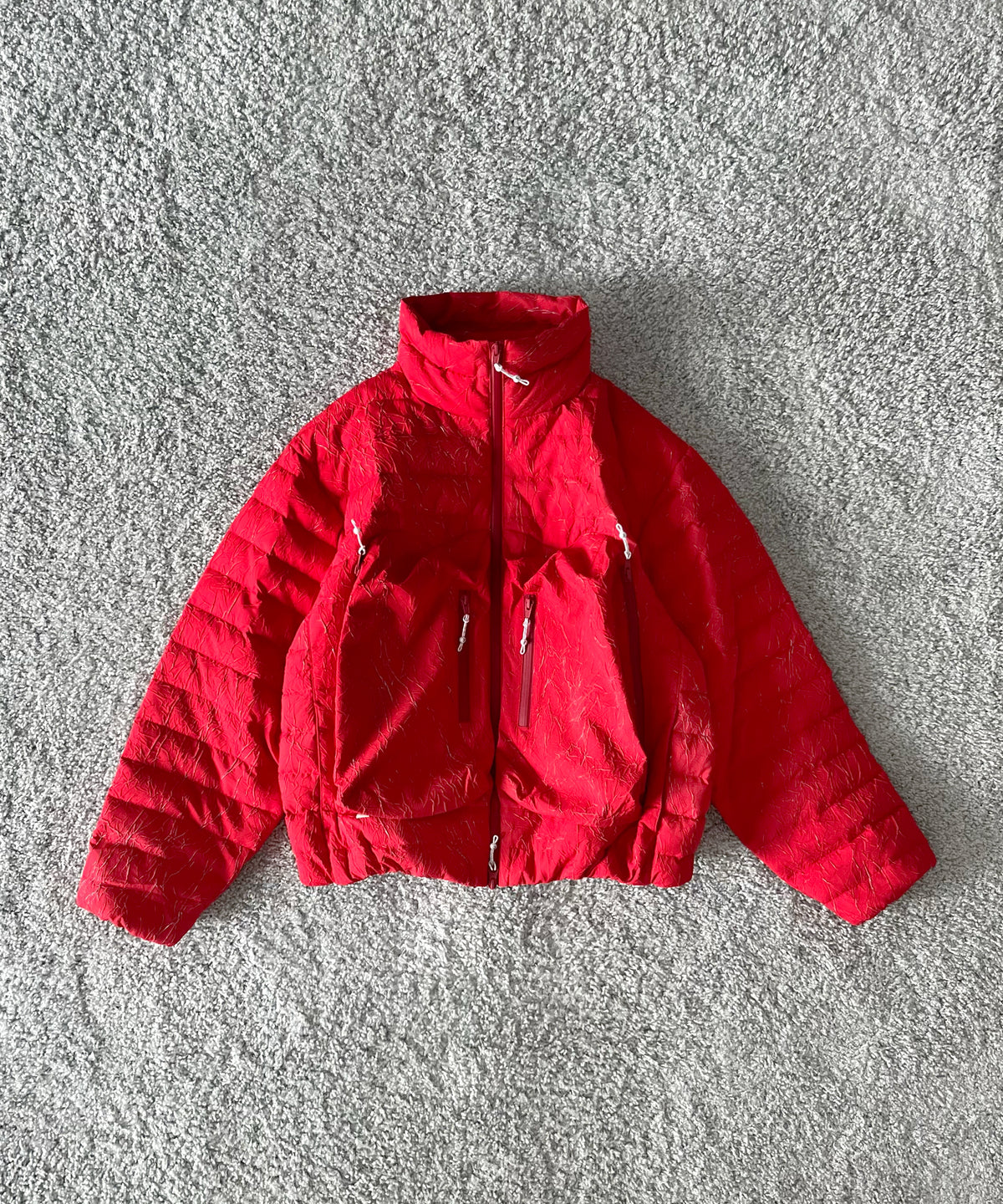 FAF(FAKE AS FLOWERS) Crack down jacket "ECRU"