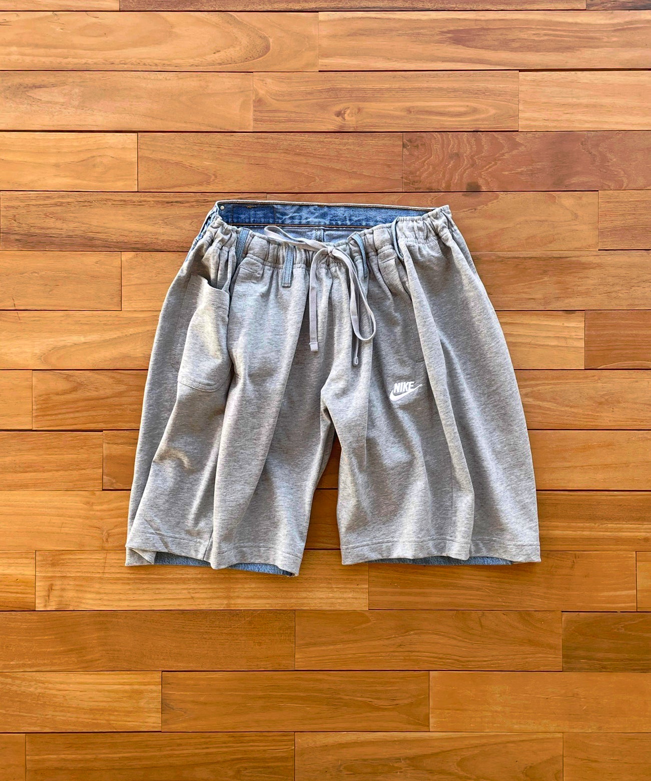 BLESS Over joggingshorts b "LIGHTGREY/DENIMBLUE"