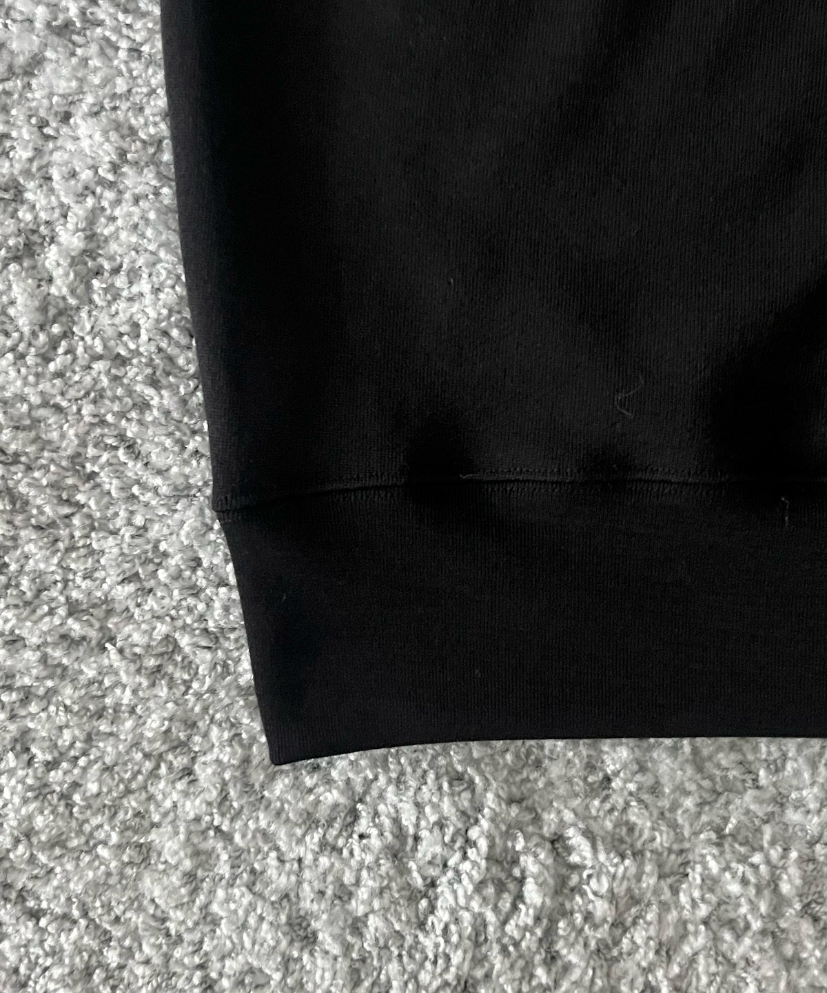 OLD FOLK HOUSE Half-snap sweatshirt "BLACK"