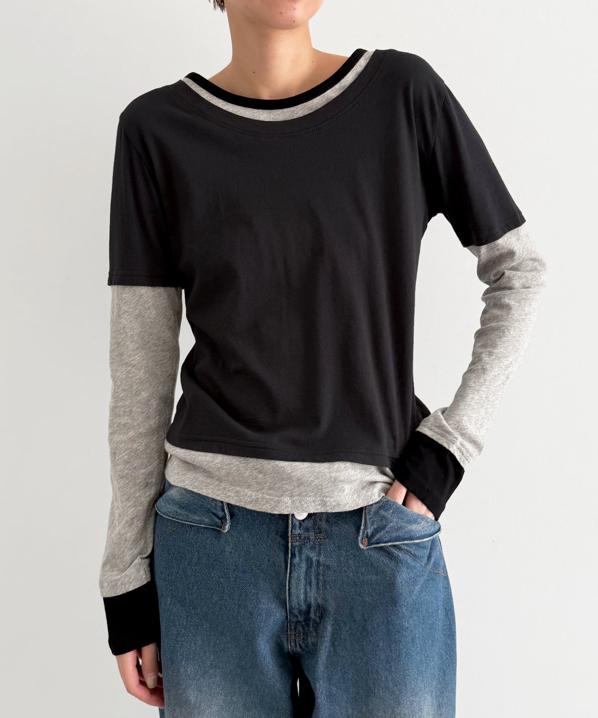 Gimaguas Triple tee "GREY"