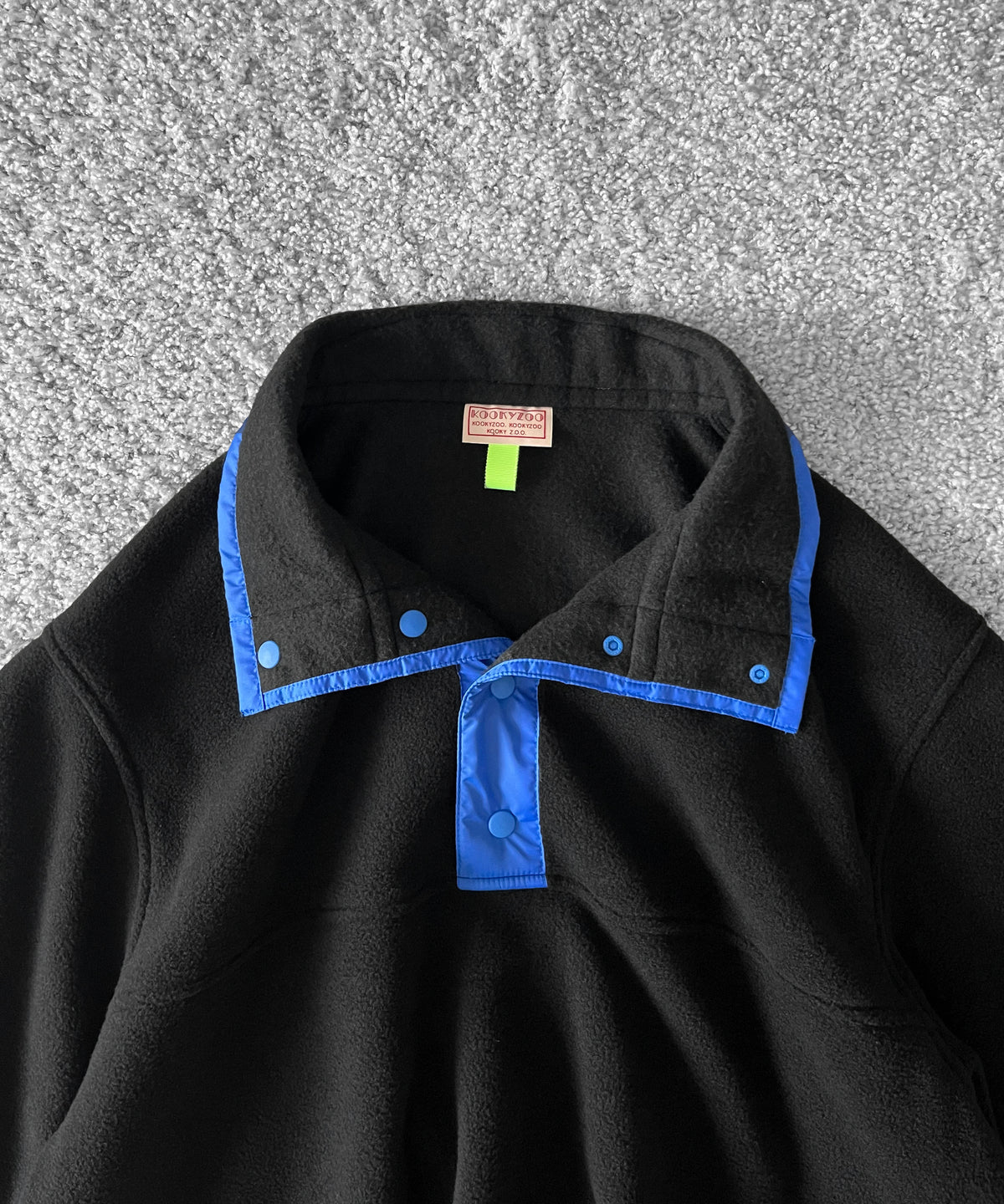 KOOKY ZOO Snap shirt "BLACK"