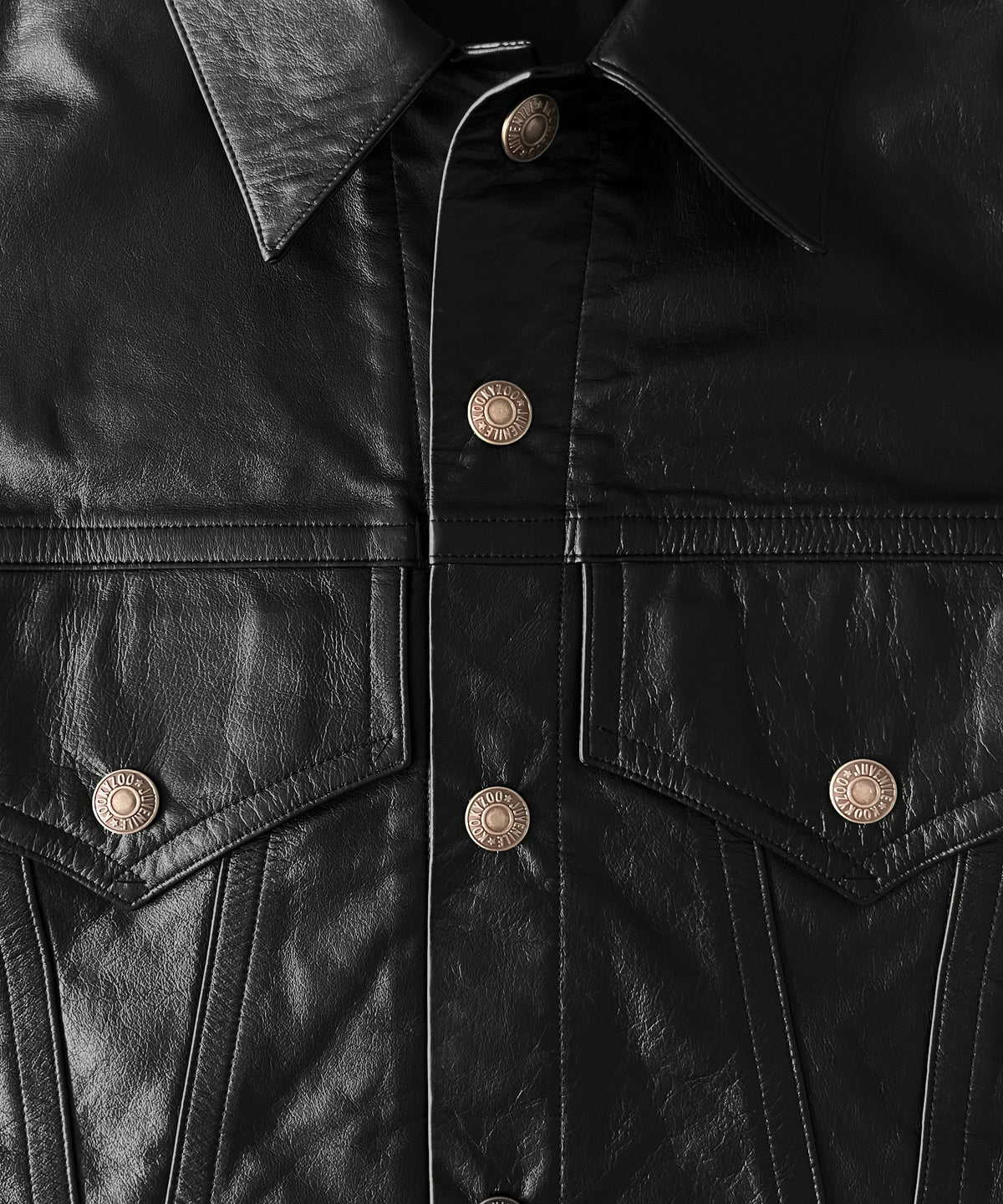 KOOKY ZOO Trucker jacket "BLACK"