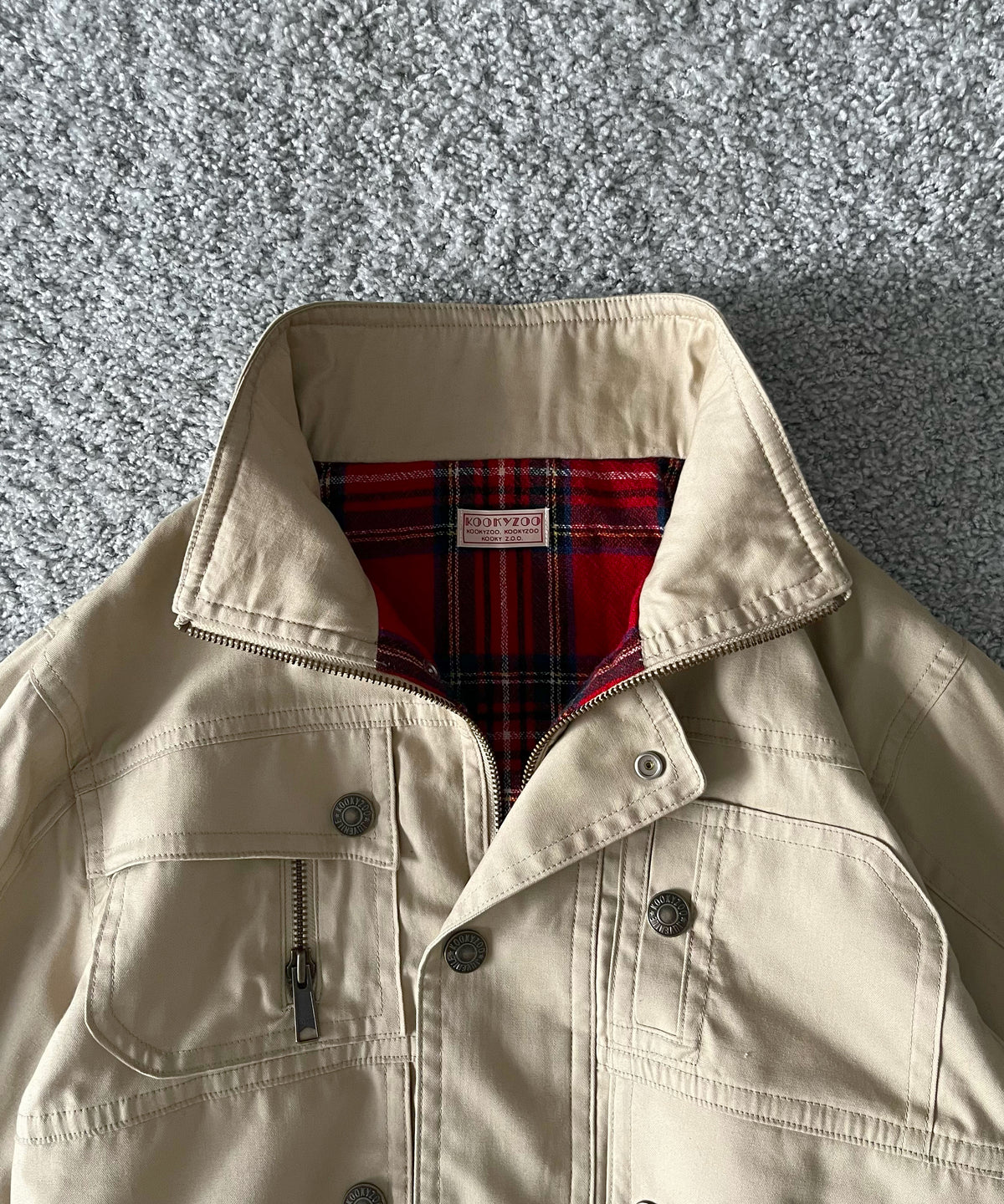 KOOKY ZOO Kevin’s blouson "IVORY"