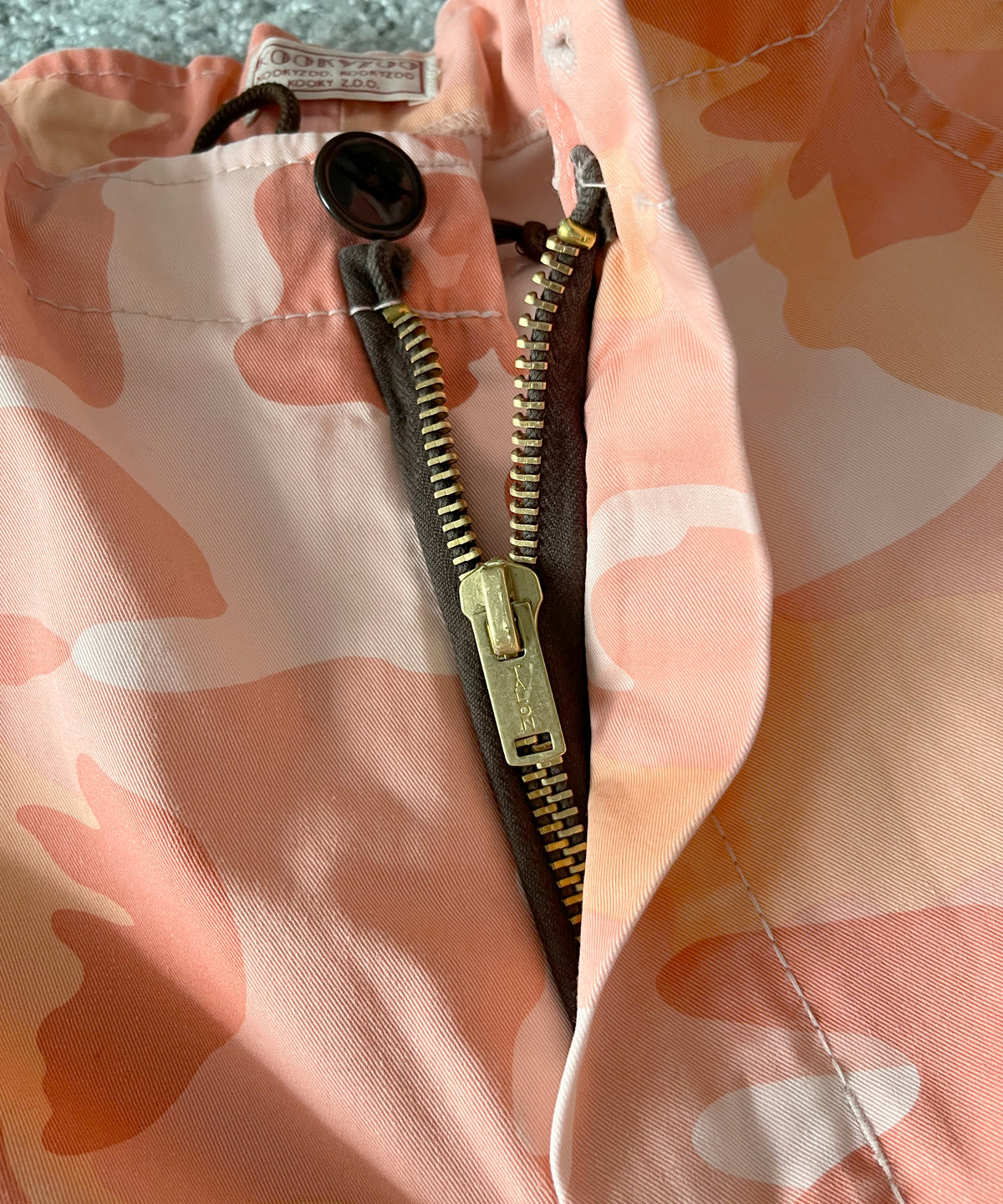 KOOKY ZOO Miniature cargo pants "CAMO"