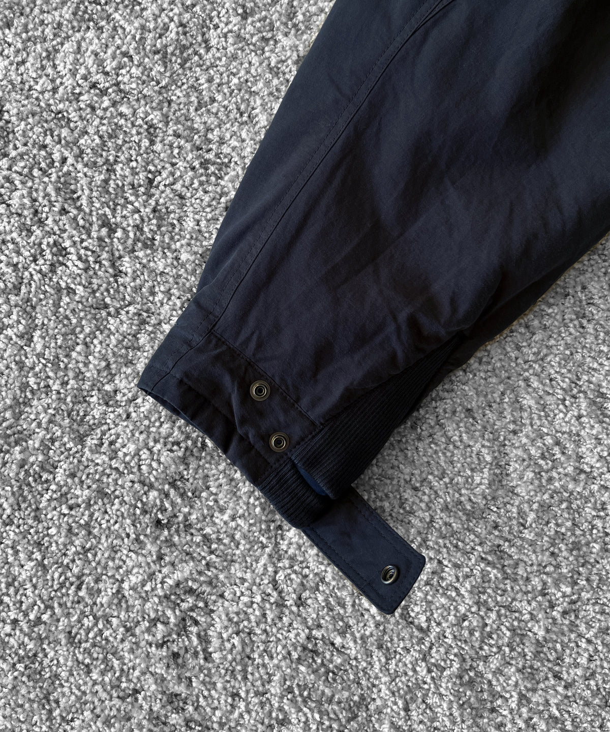 SAN SAN GEAR Bomber jacket “WASHED NAVY”