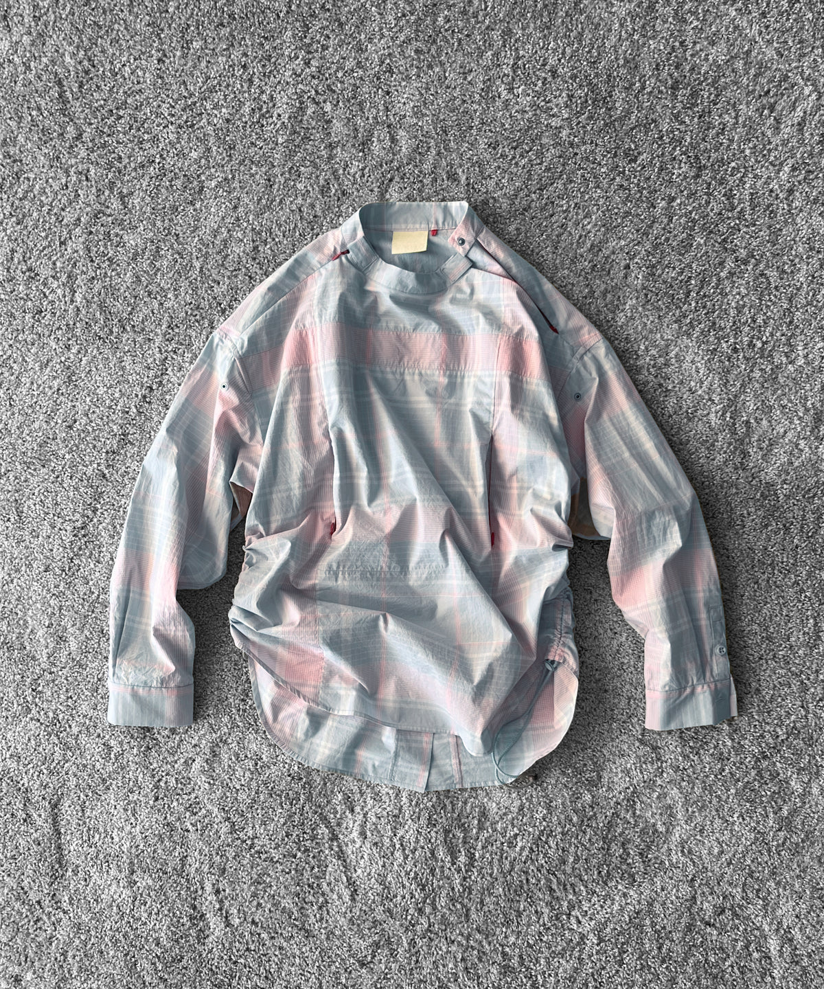JIAN YE Yi shirt skirt "PASTEL CHECK"