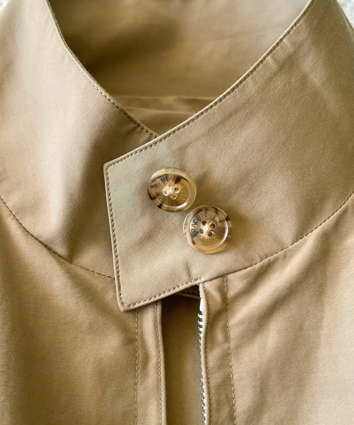 UNUSED Us2567 UNUSED × BARACUTA reversible jacket "TAN"