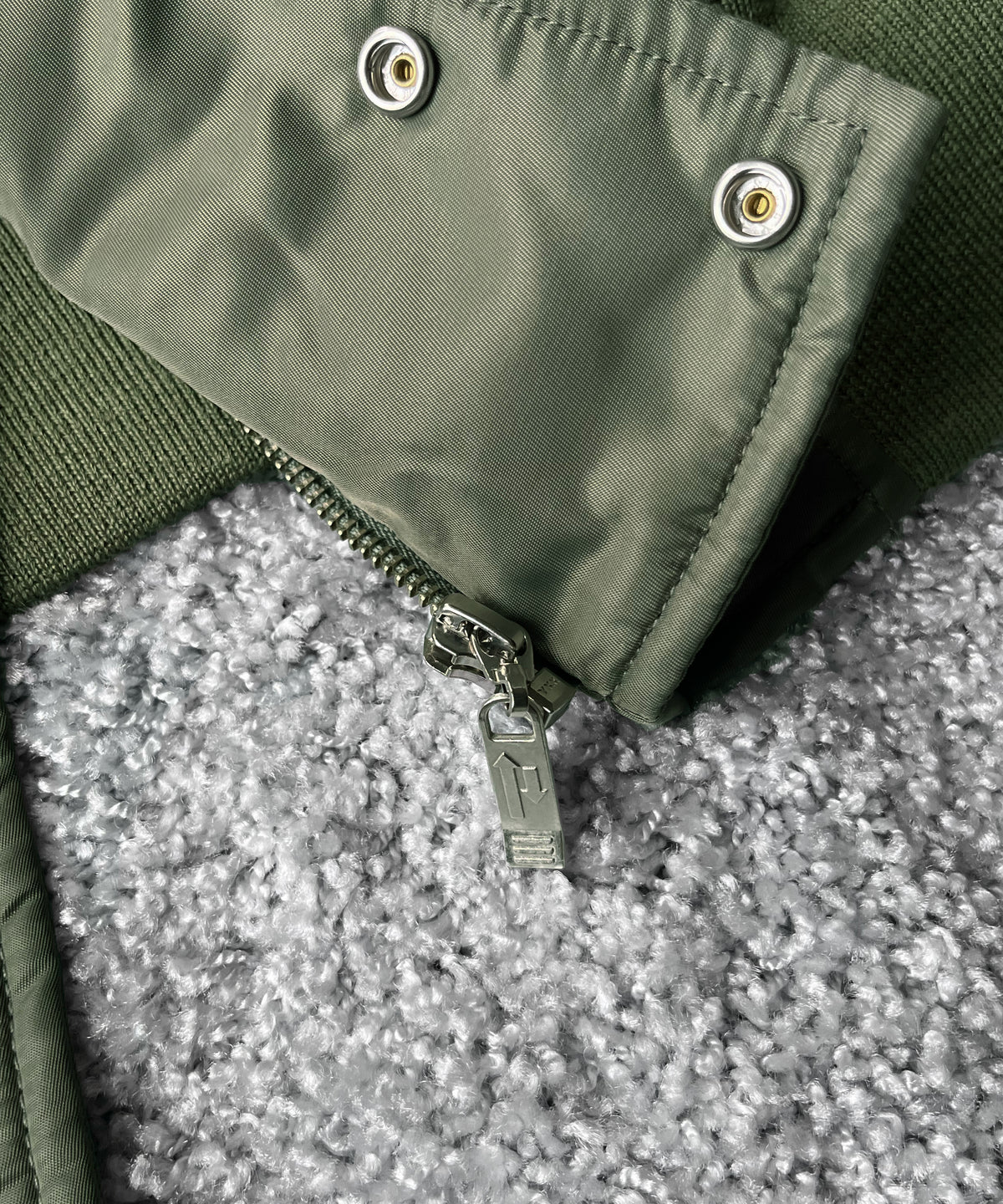 PHINGERIN Visor lift flight jacket “A:OLIVE"