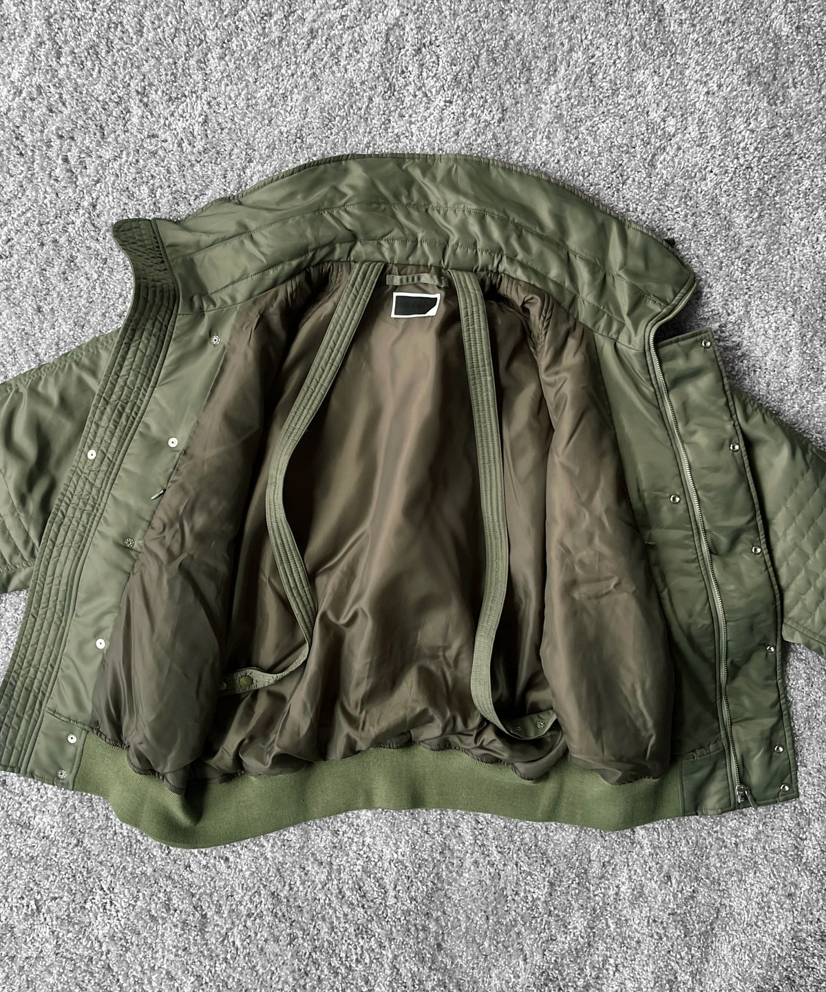 PHINGERIN Visor lift flight jacket “A:OLIVE"