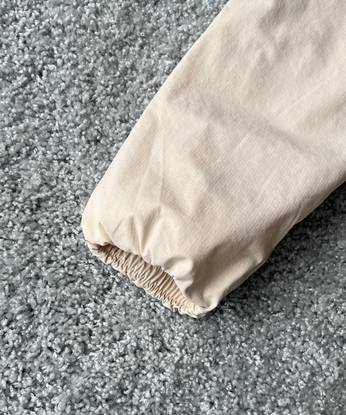 PHINGERIN Cushy fleece jacket “A:BEIGE”