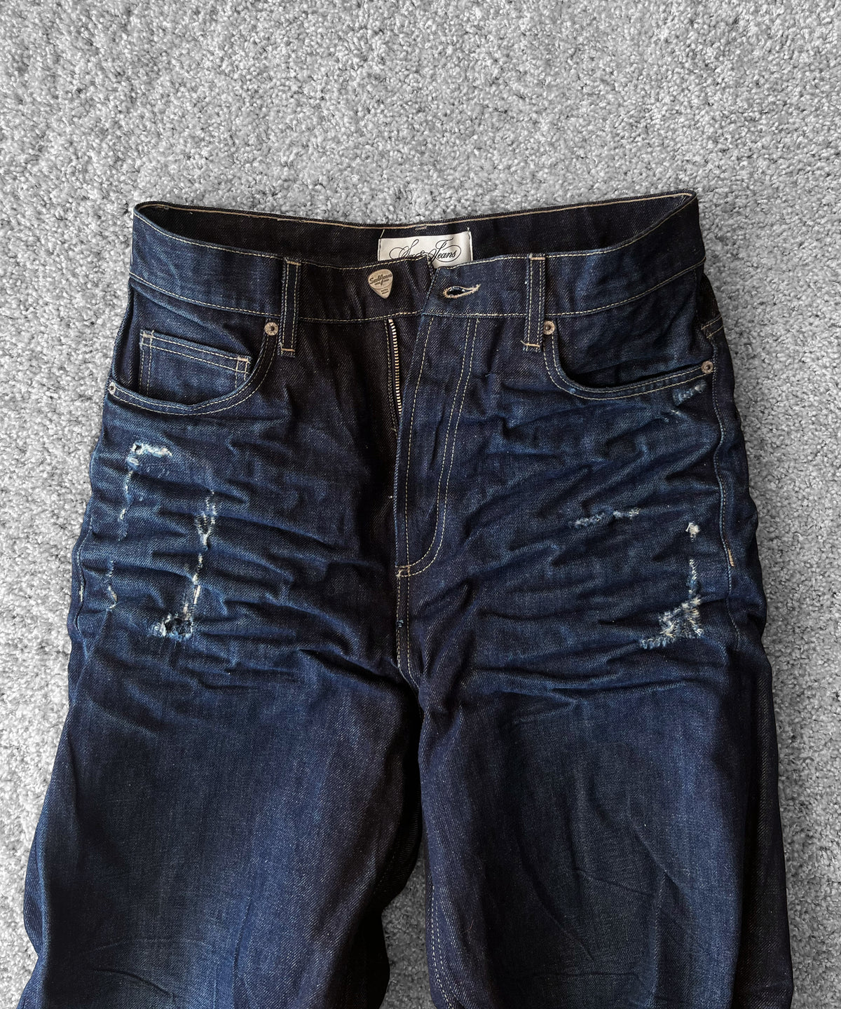 Sex&Jeans Ocean wash baggy "INDIGO"